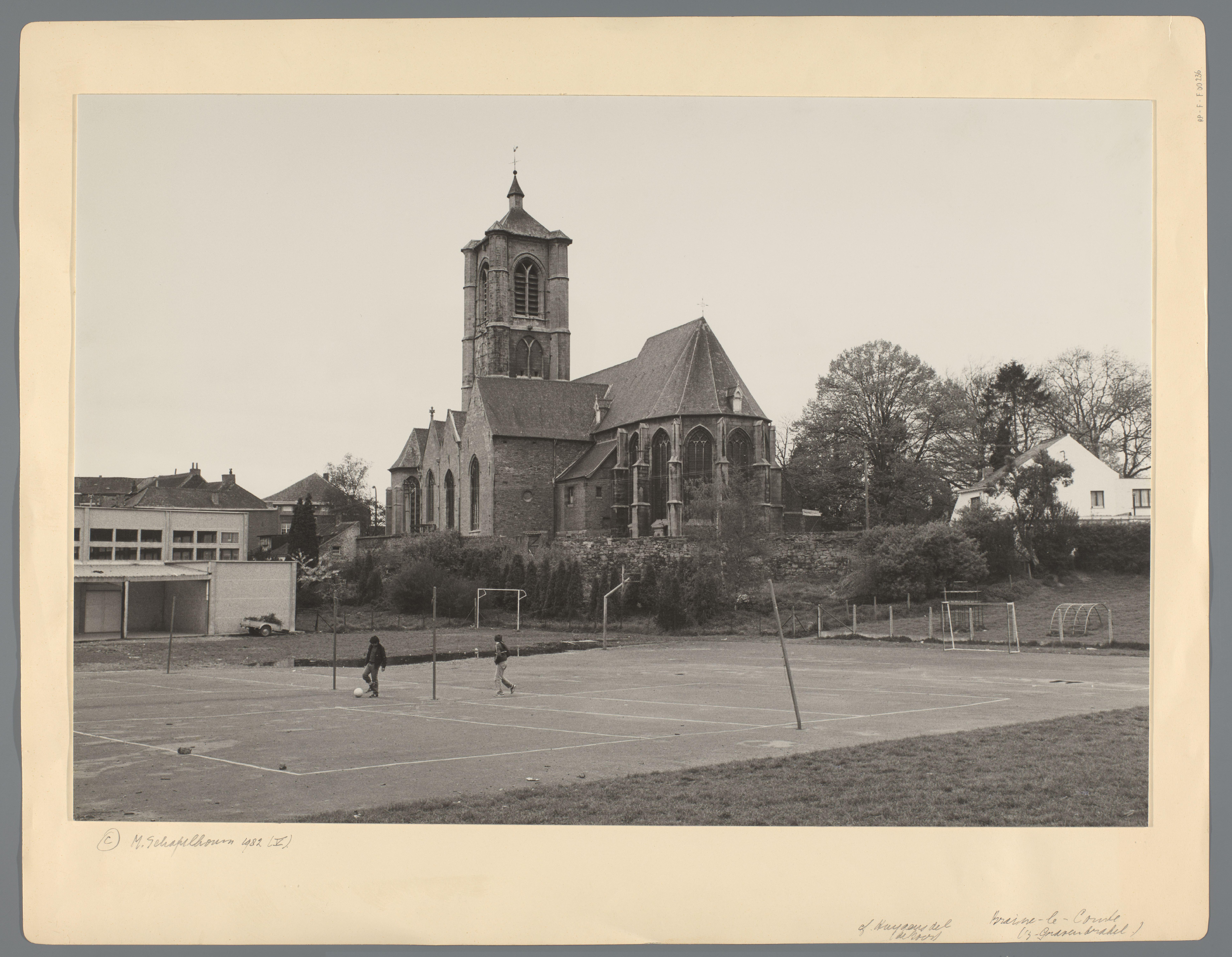 De kerk van Braine-le-Comte