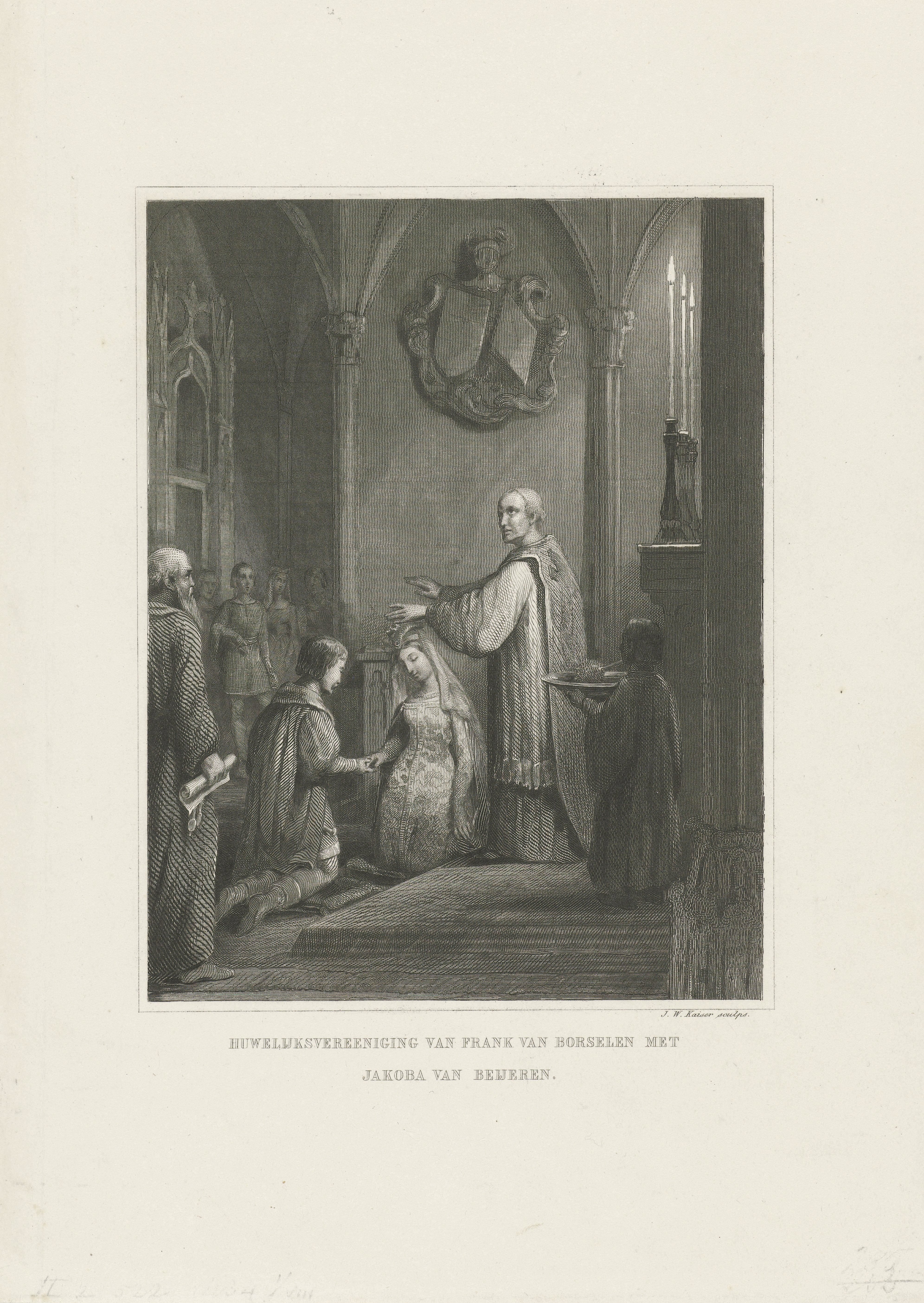 Huwelijk van Jacoba van Beieren en Frank van Borselen