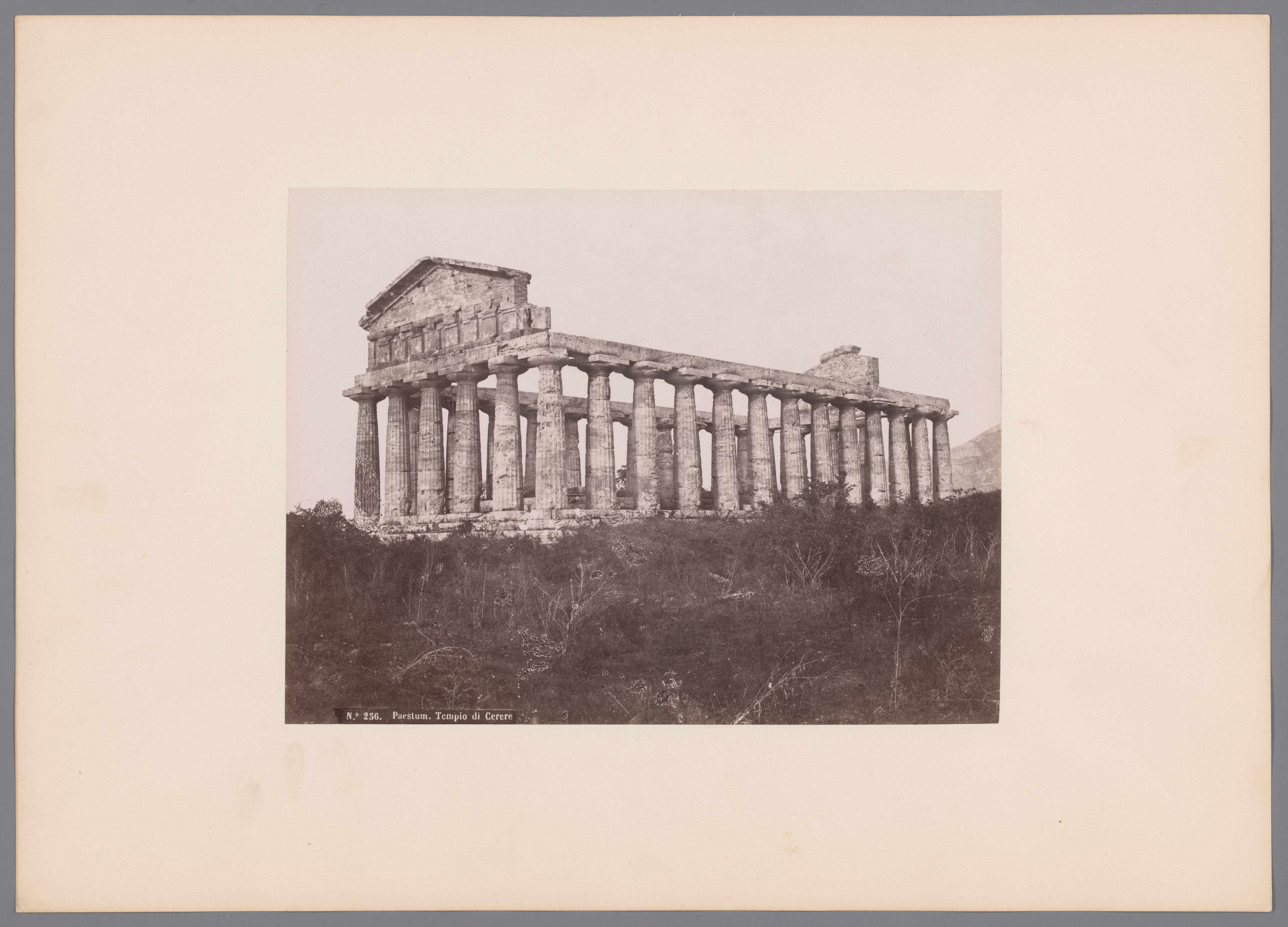 Tempel van Athena in Paestum