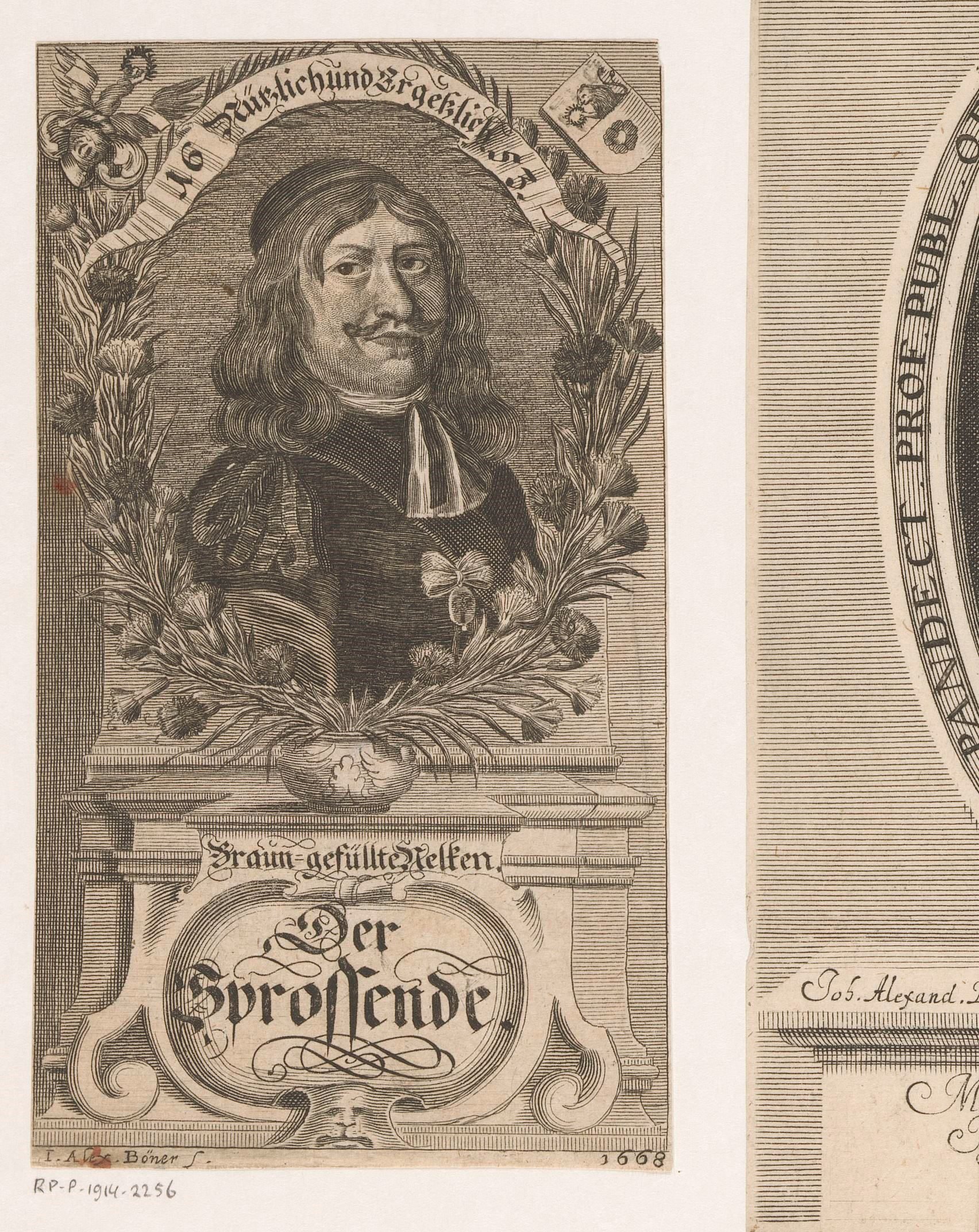Portret van Georg Neumark