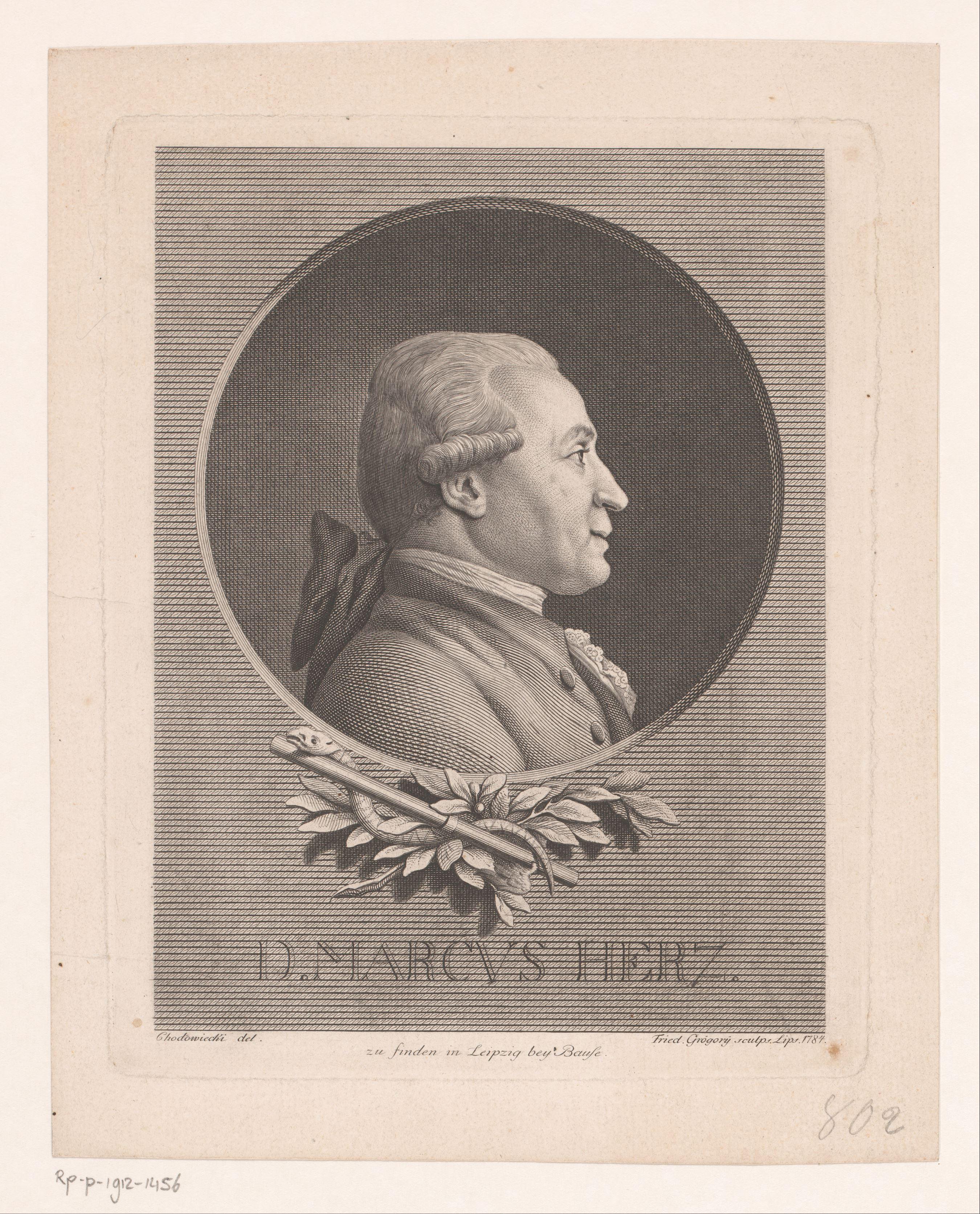 Portret van Marcus Herz