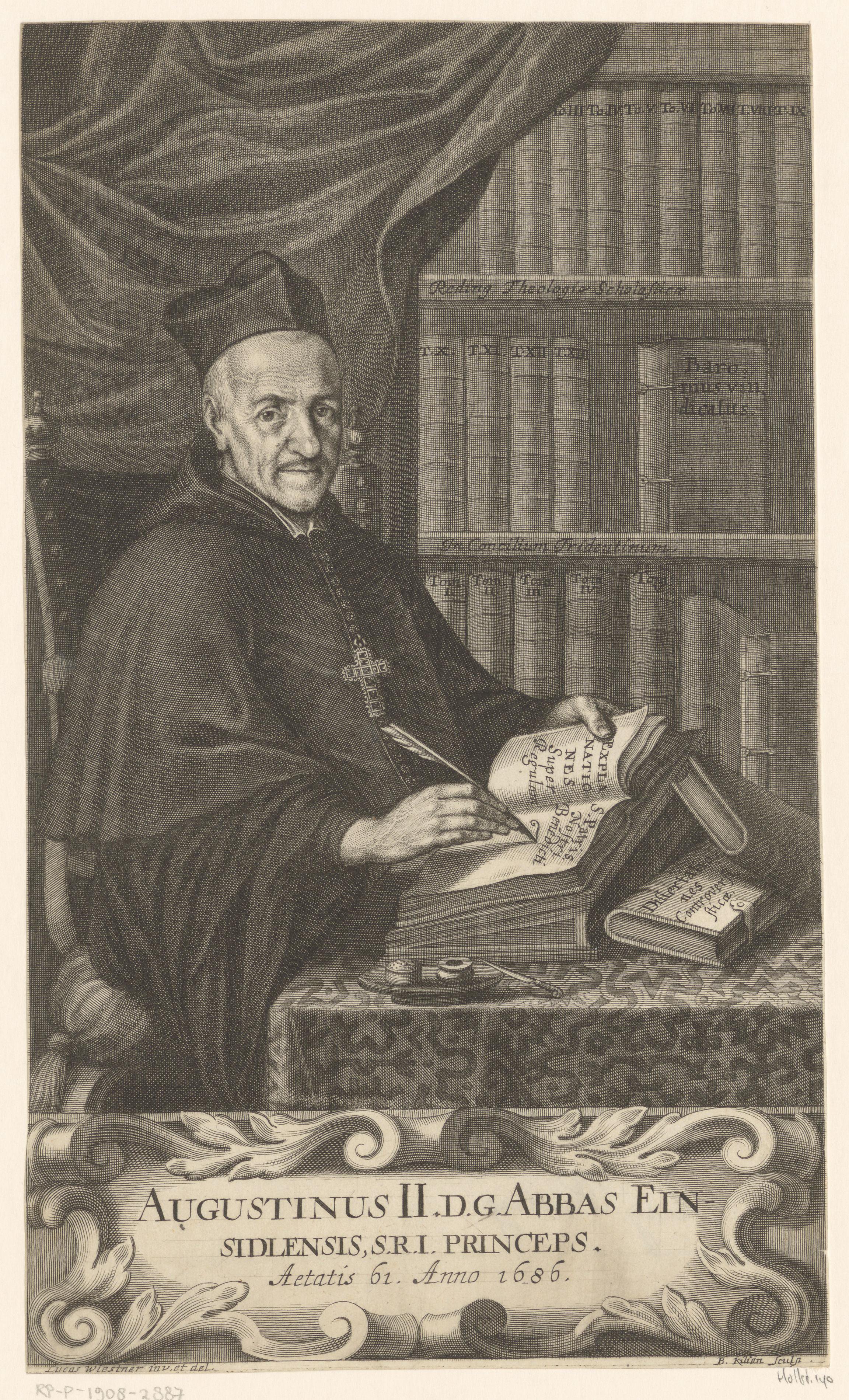 Portret van Augustin Reding