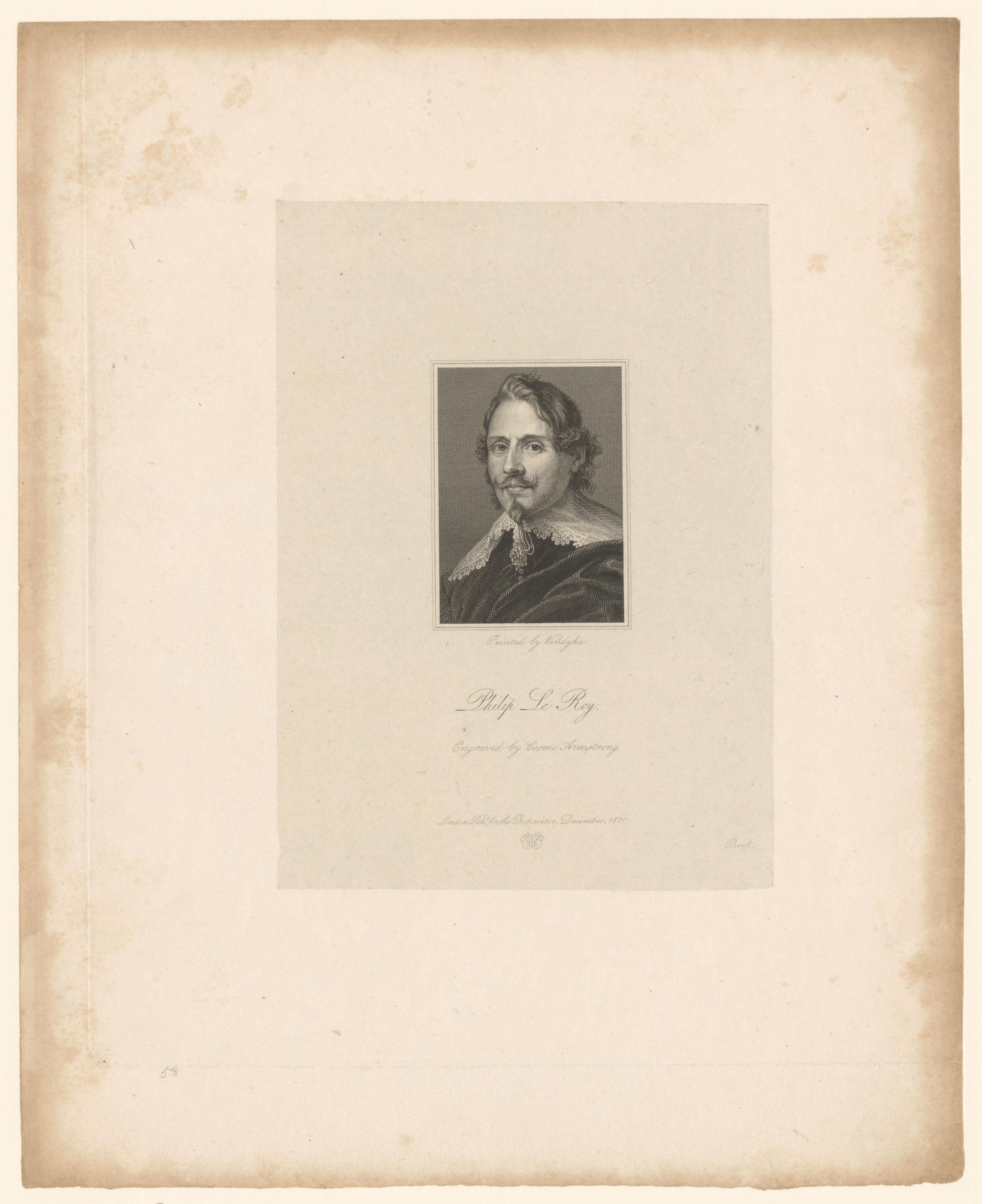 Portret van Philippe Le Roy