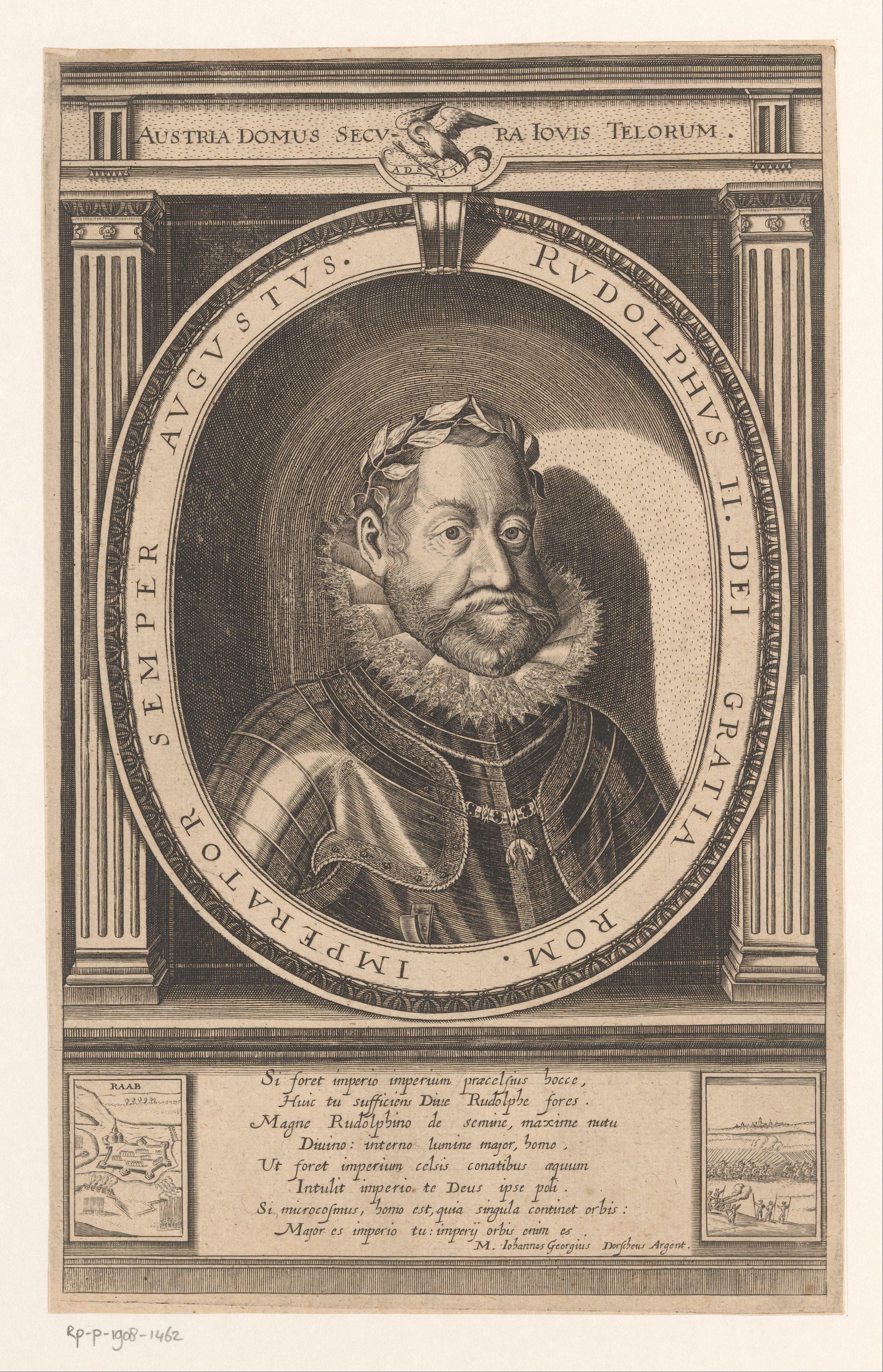 Portret van Rudolf II van Habsburg