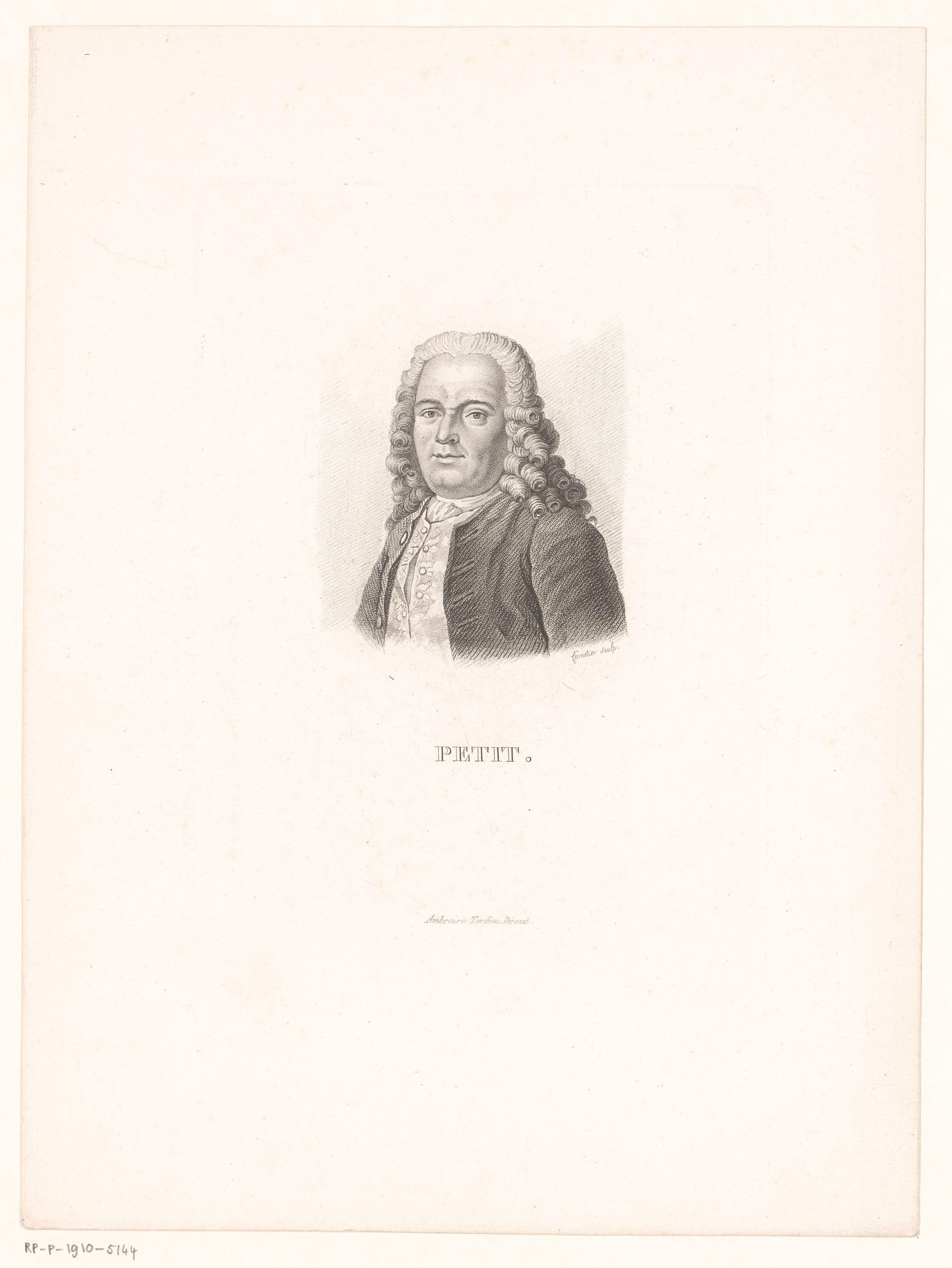 Portret van Petit