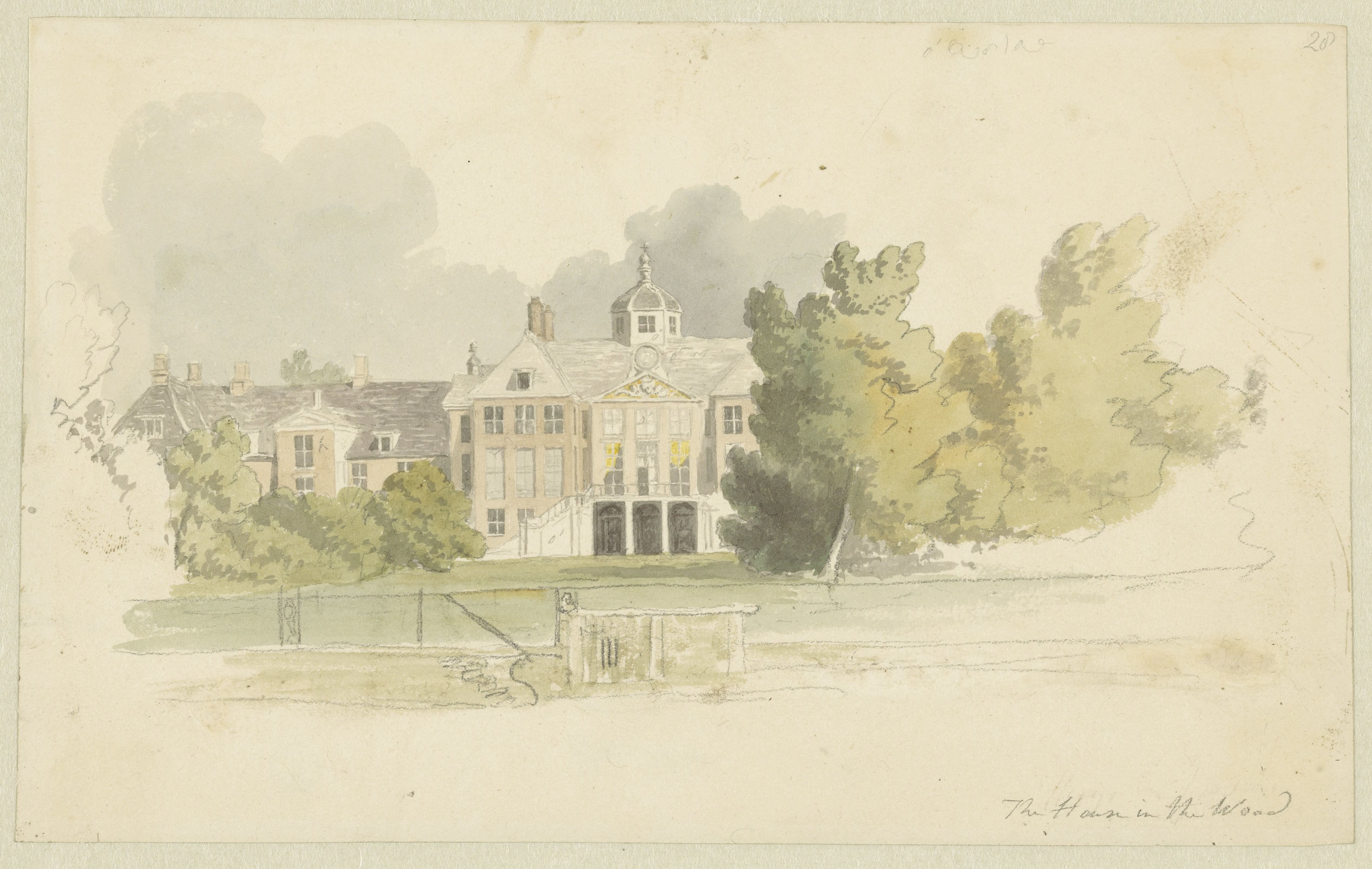 Gezicht op Huis ten Bosch