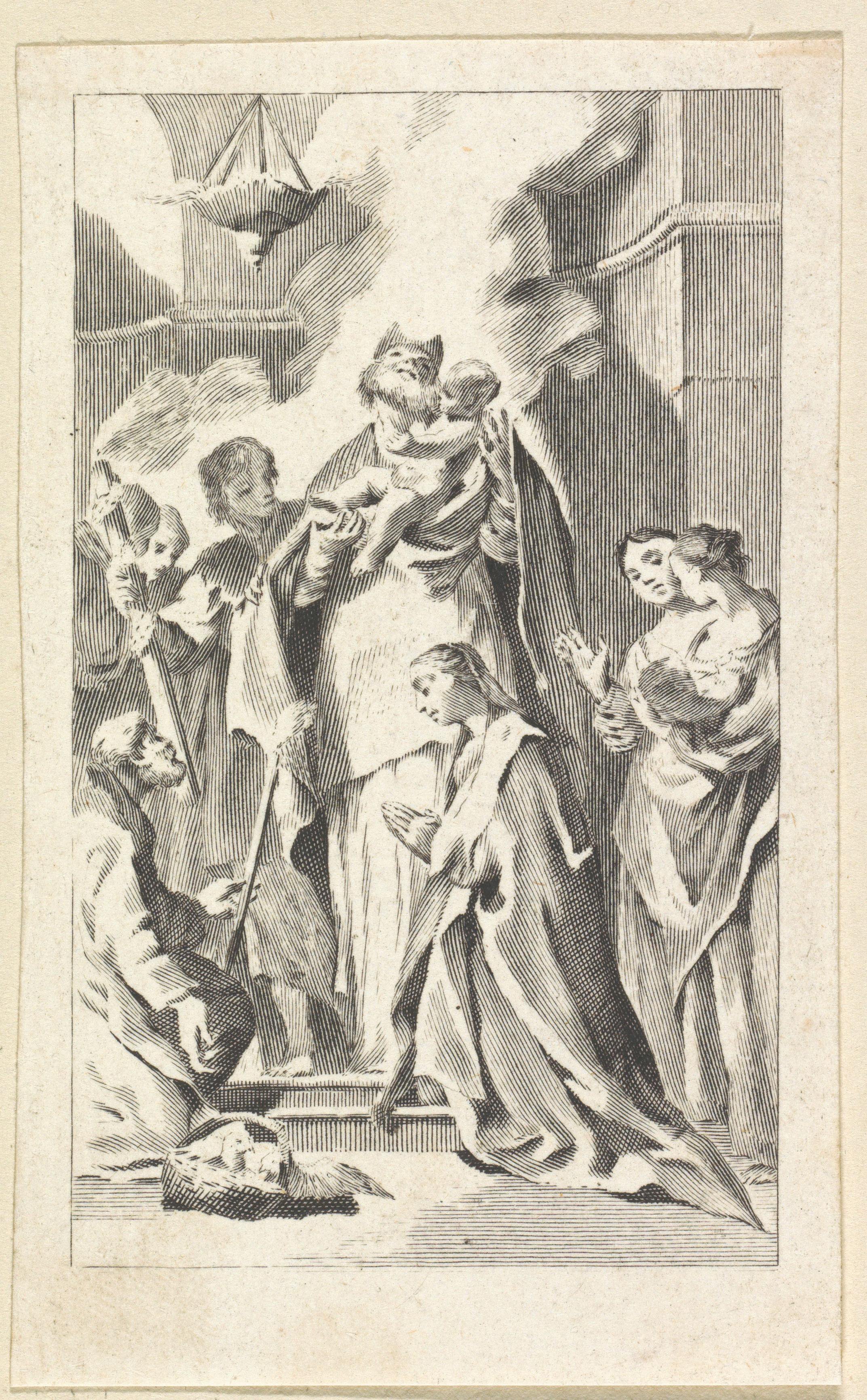 De presentatie van Christus in de tempel