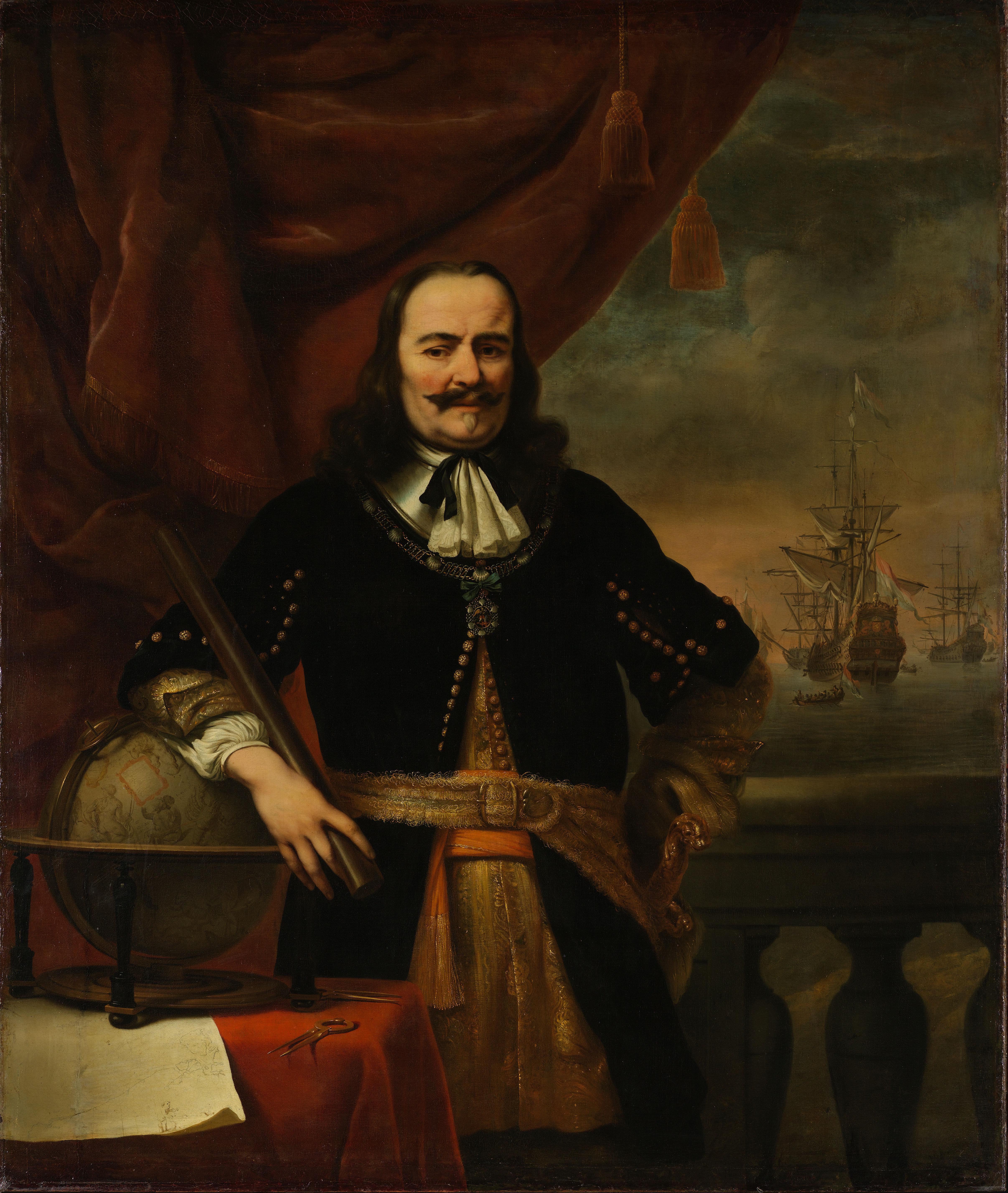 Michiel de Ruyter als luitenant-admiraal