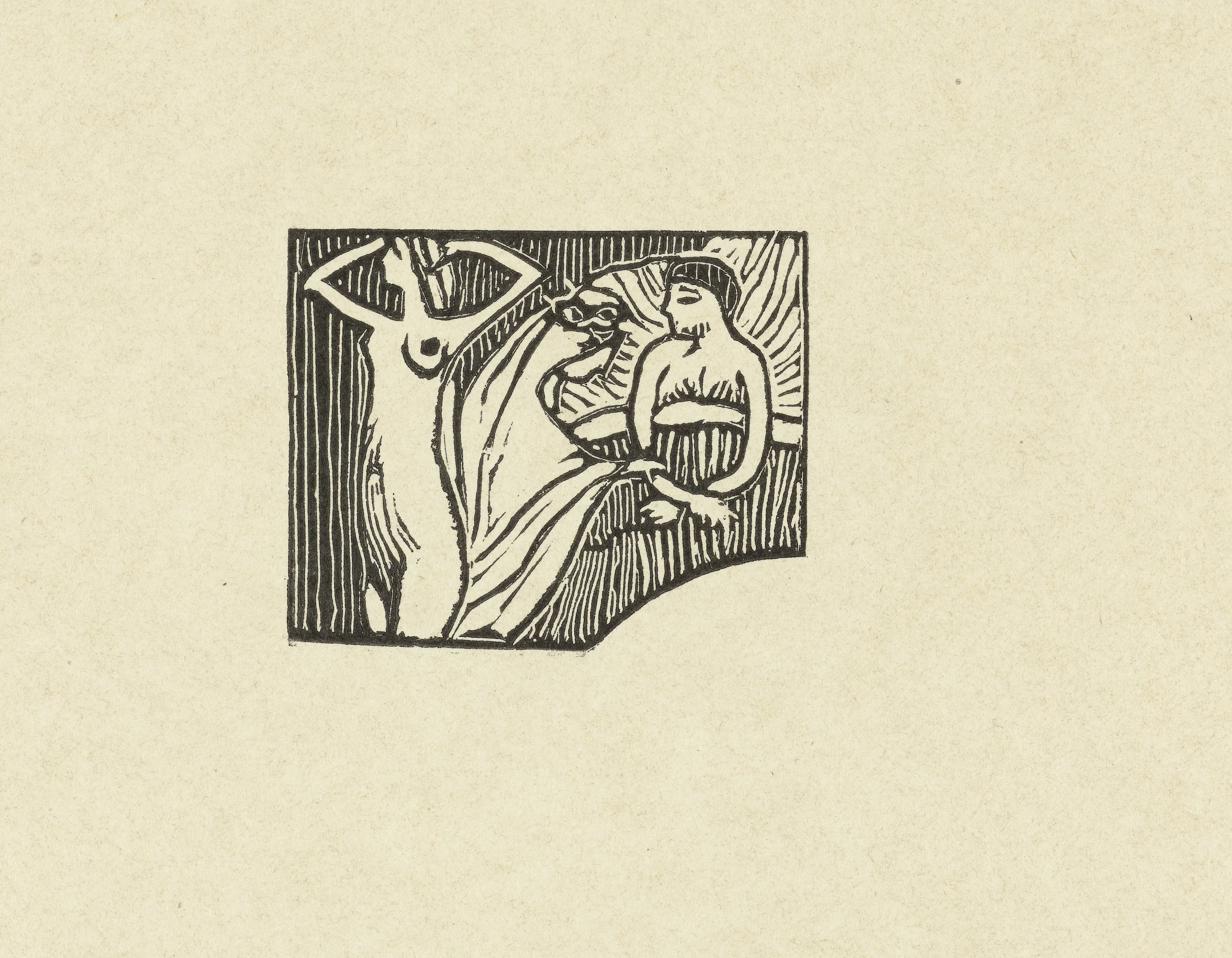 Illustratie bij gedicht uit dichtbundel Sagesse van Paul Verlaine
