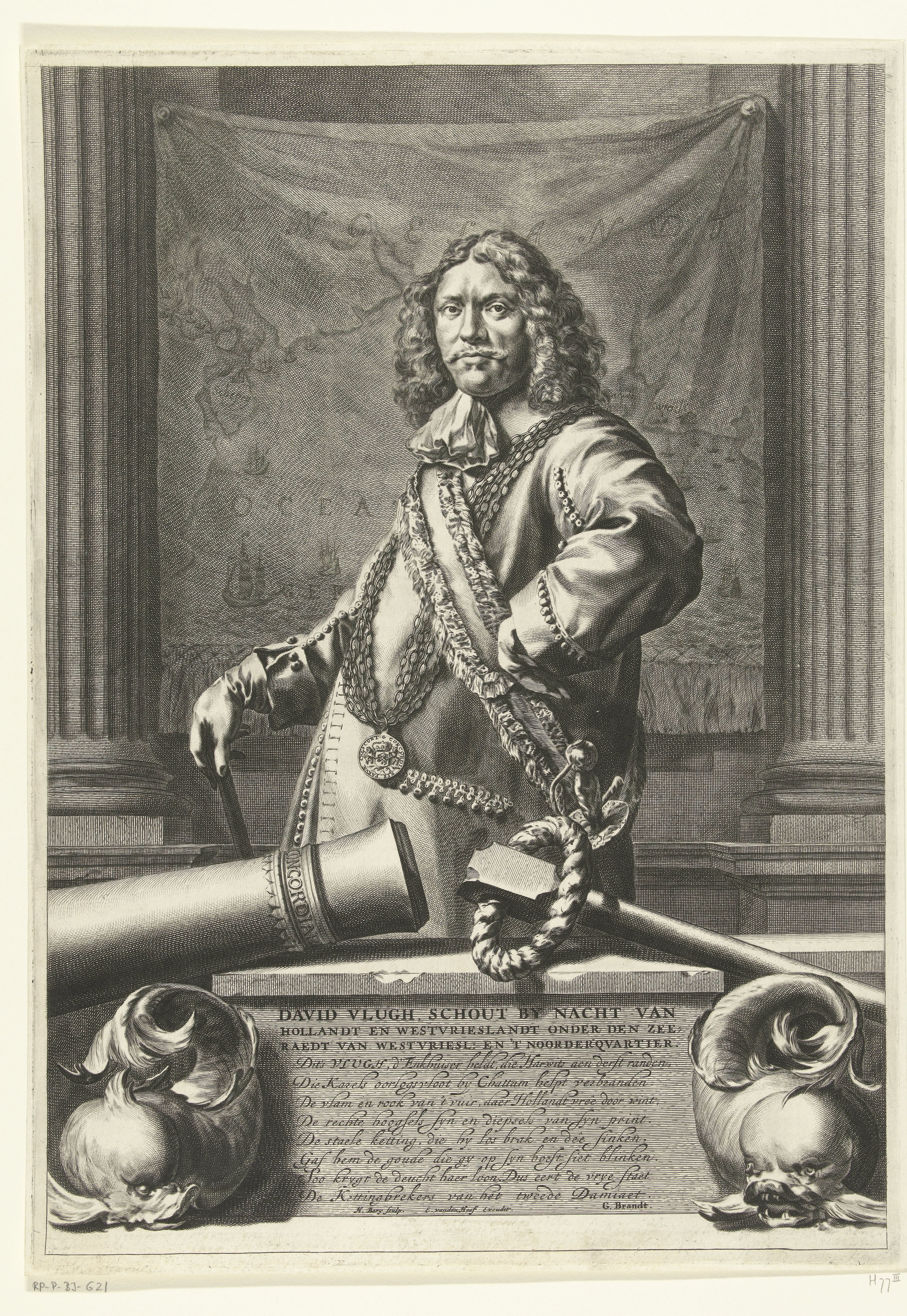 Portret van David Vlugh