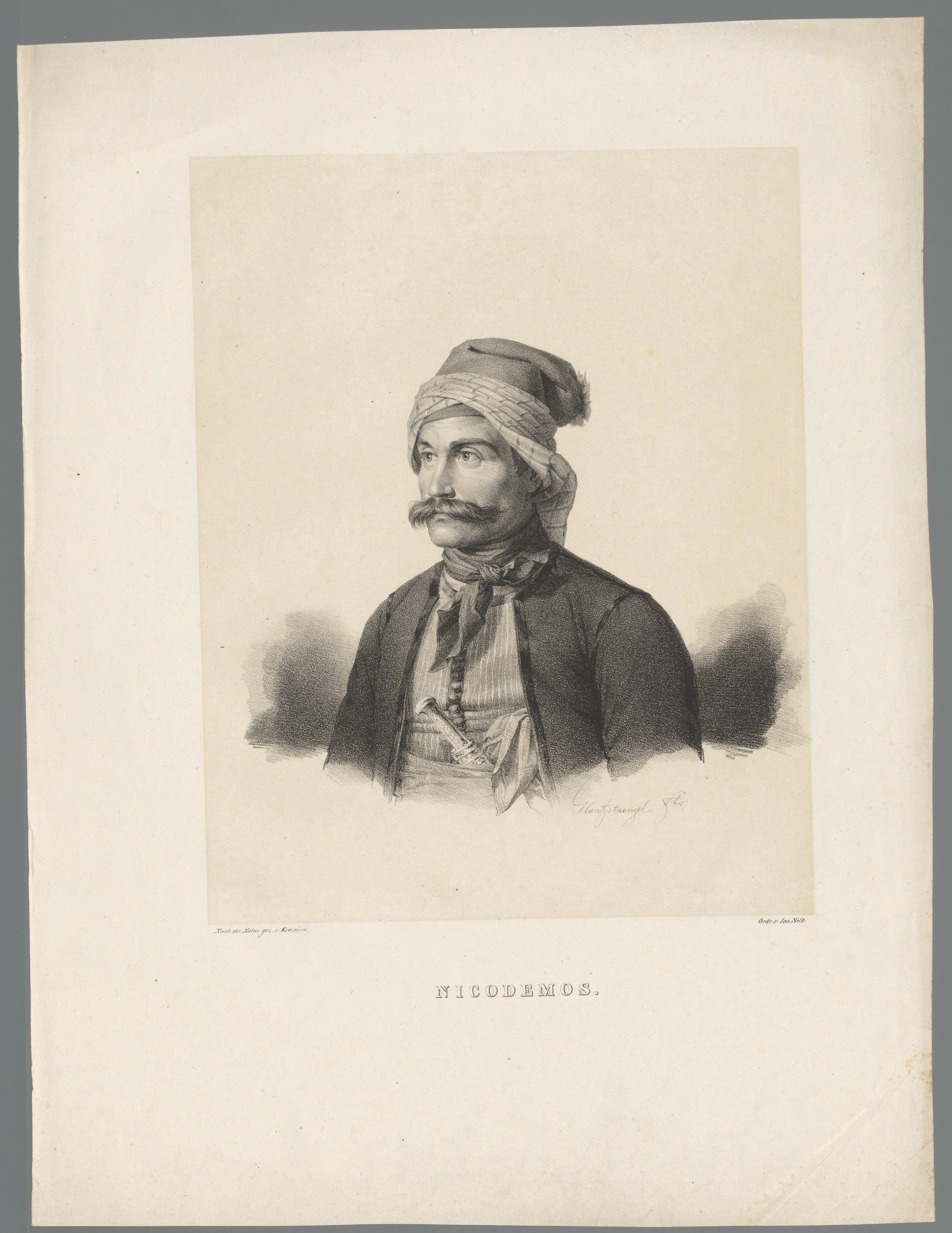 Portret van Konstantinos Nikodimos