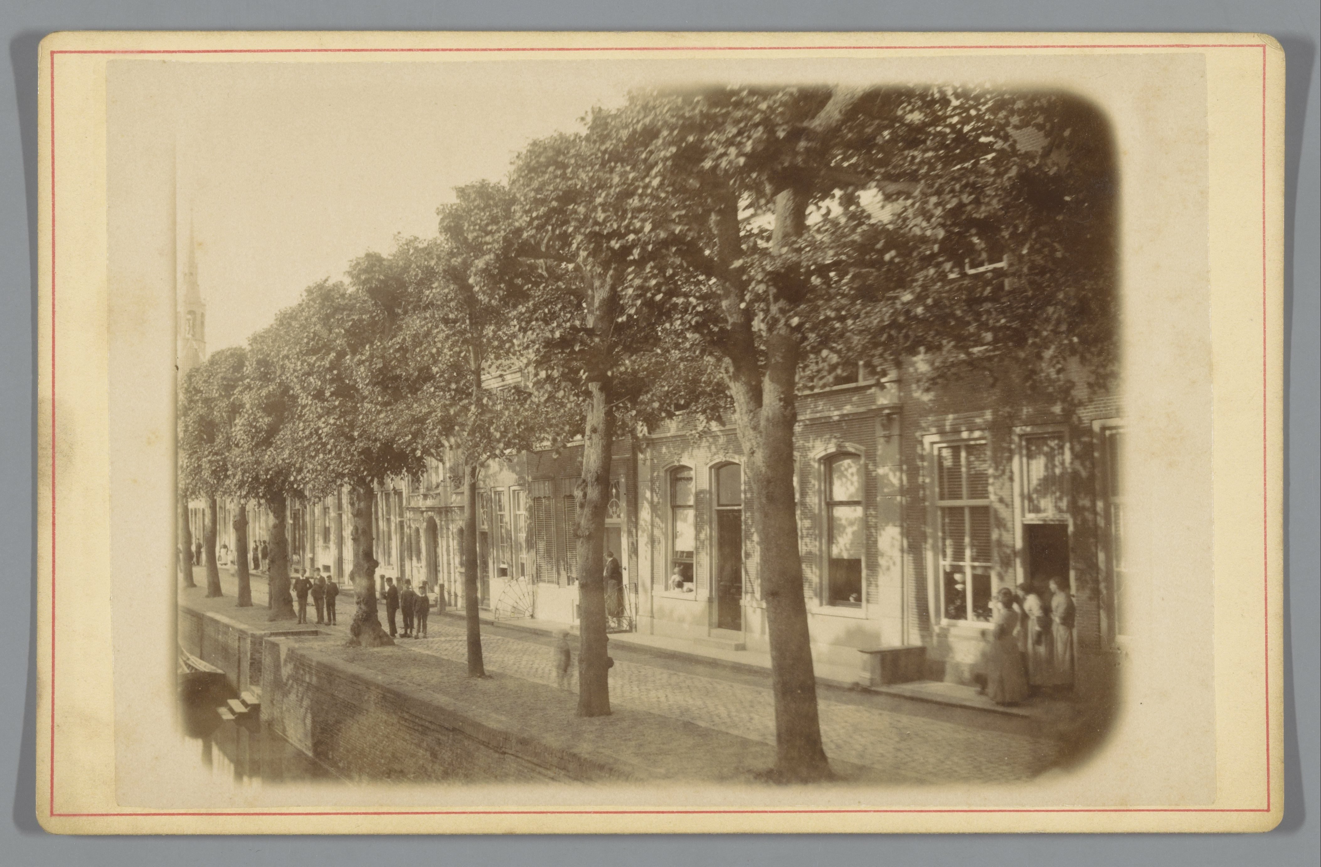 Huizen aan de Haven in Schoonhoven