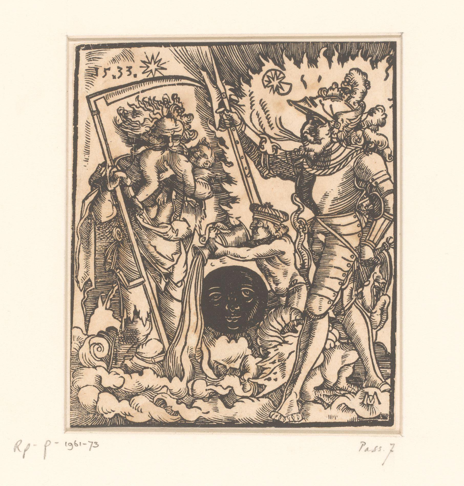 Saturnus en Mars