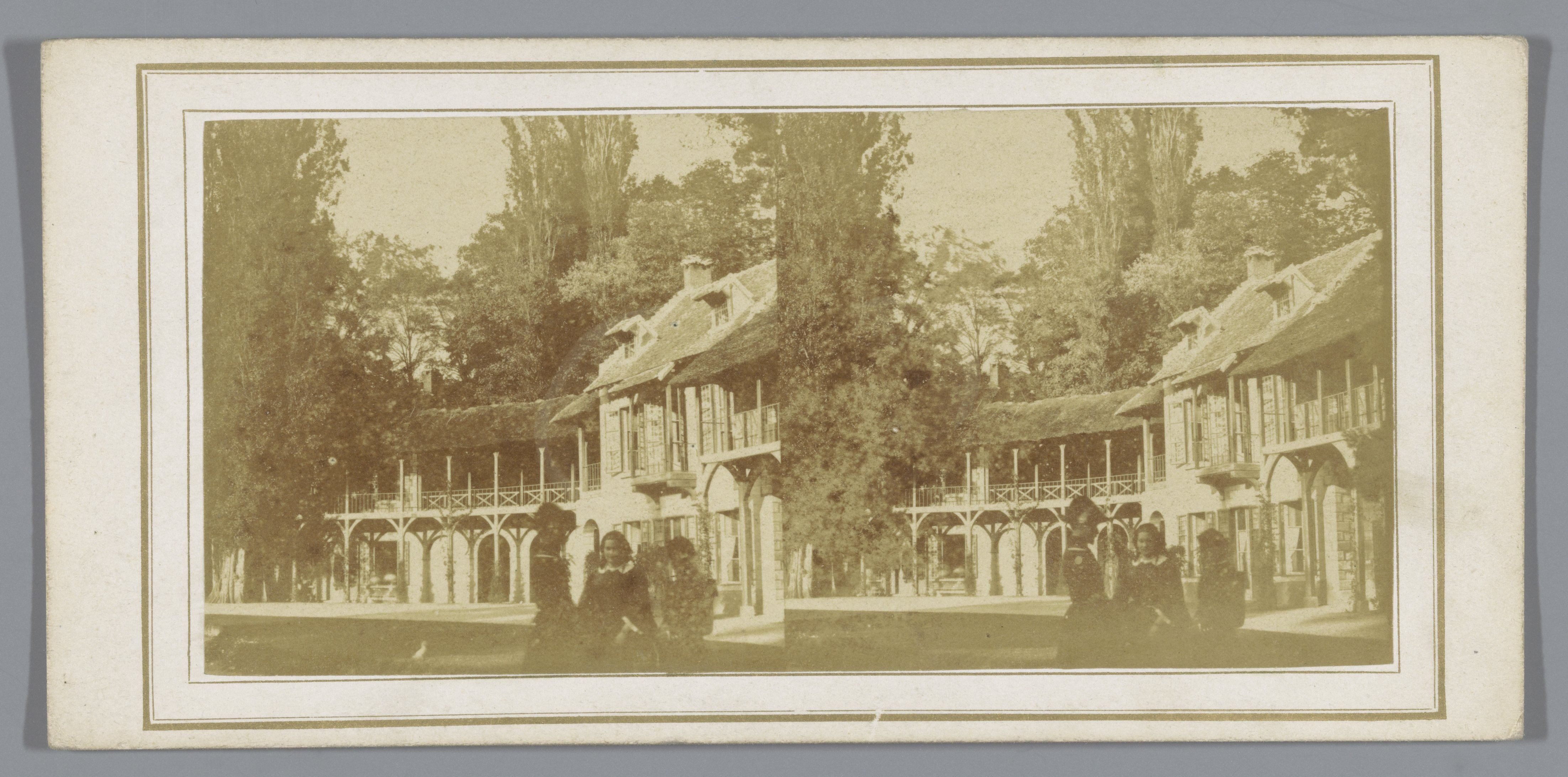Huizen in de omgeving van Parijs