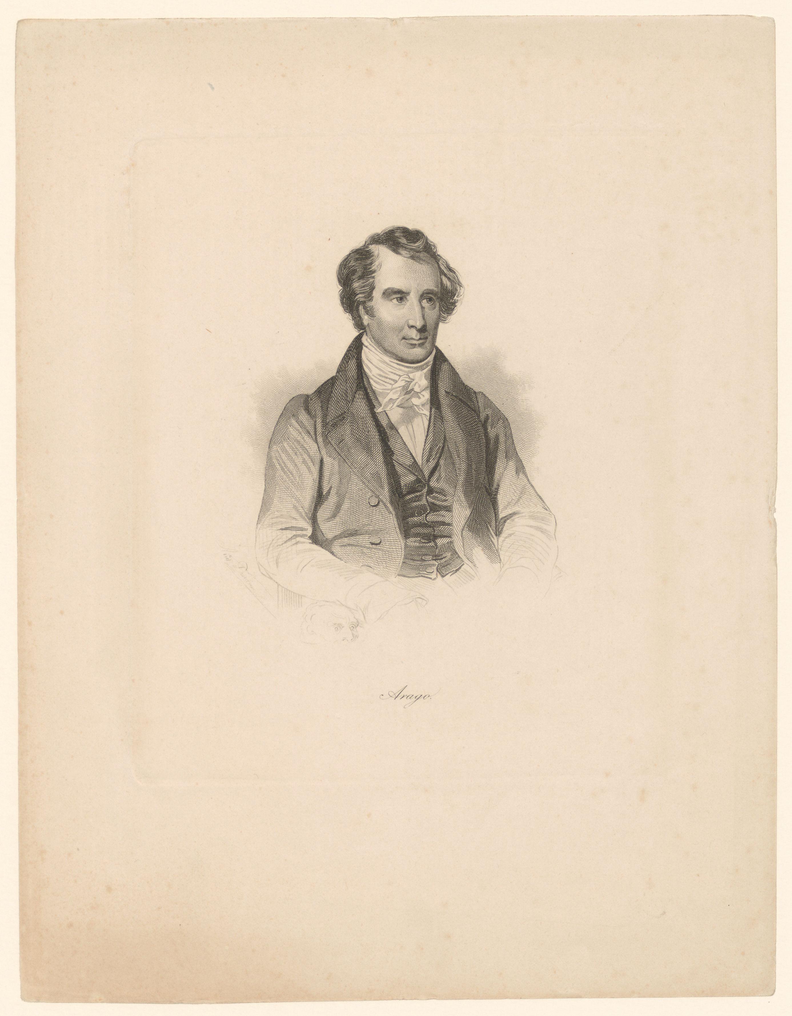 Portret van Francois Arago