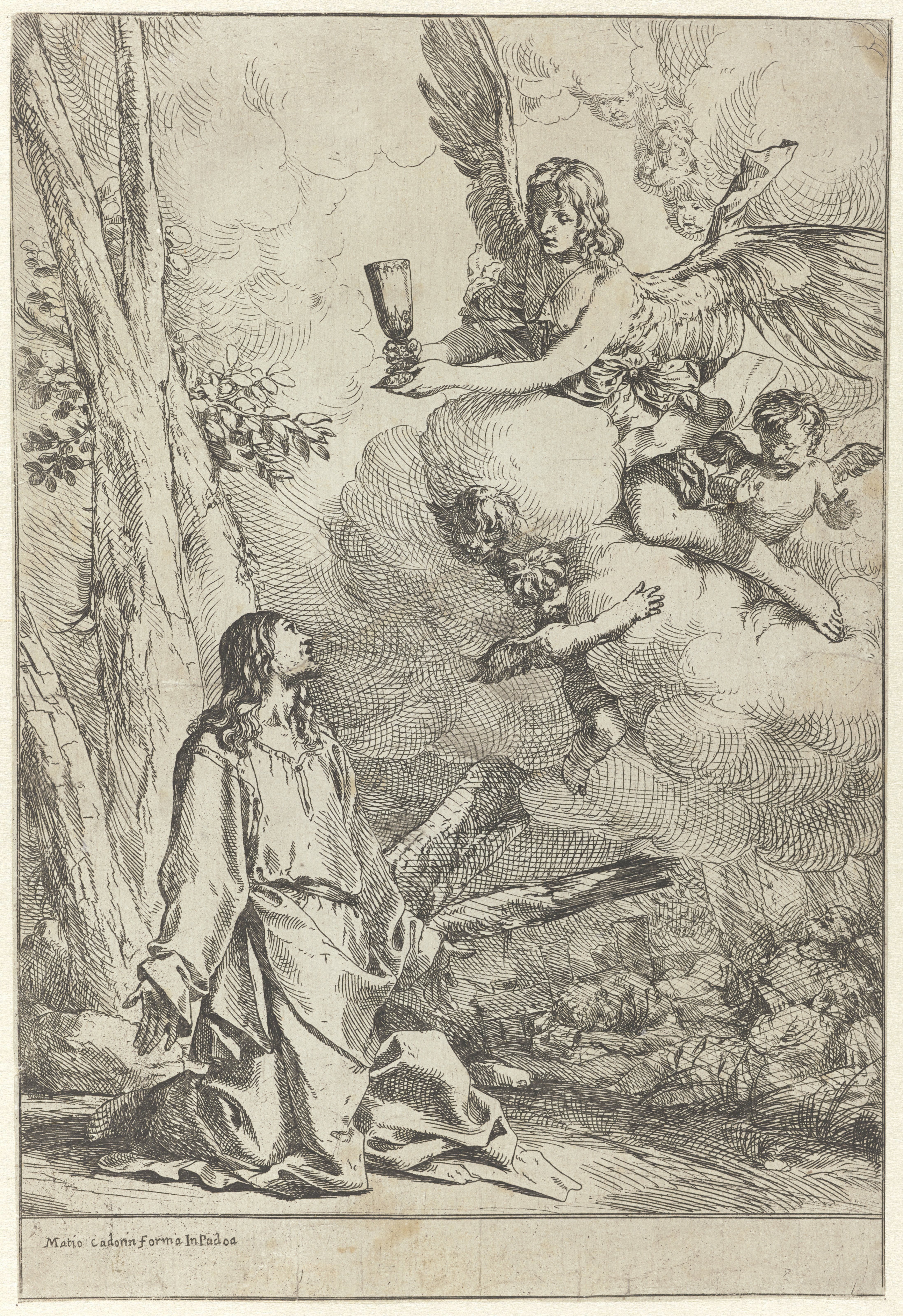 Christus in het hof van Getsemane