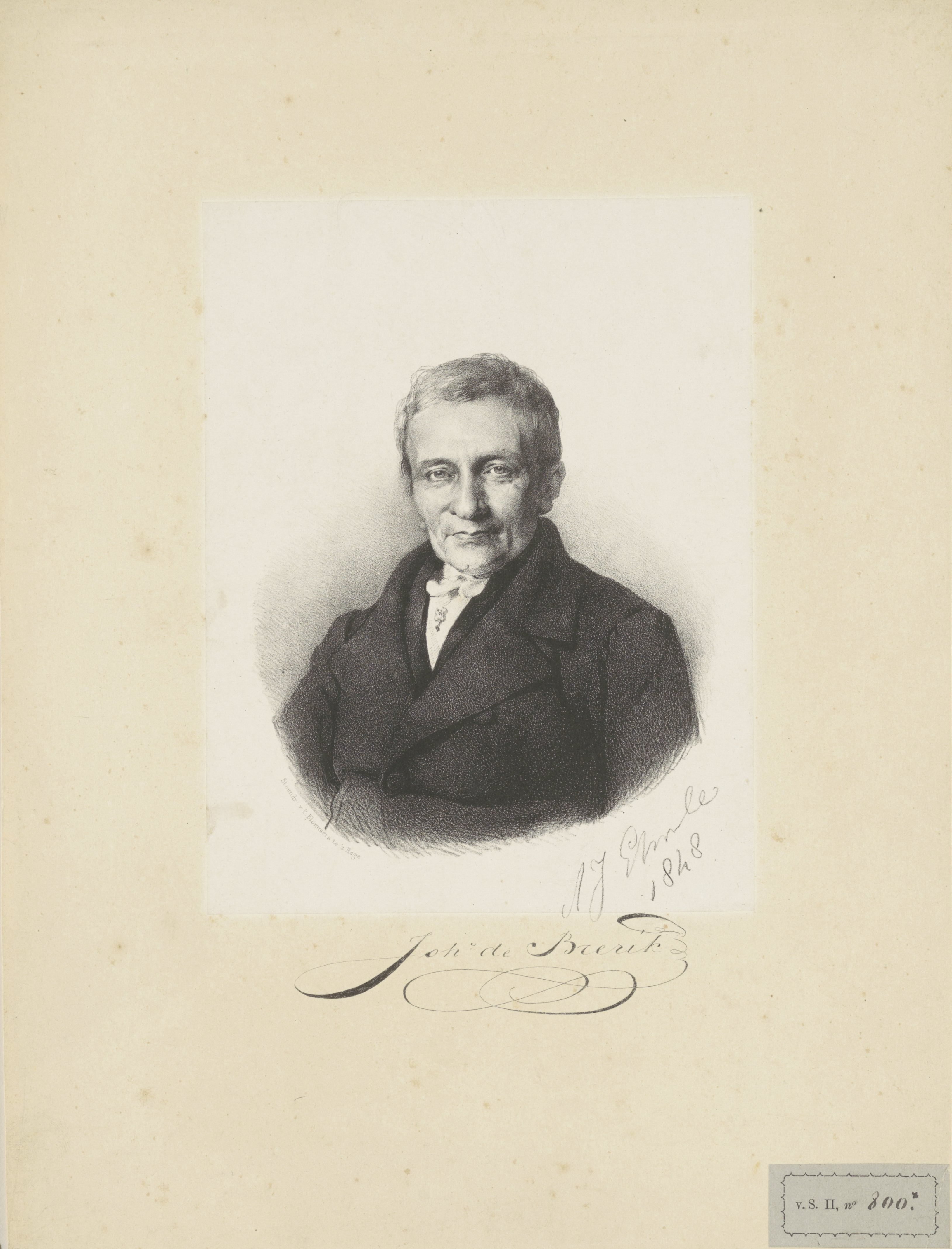 Portret van een onbekende man