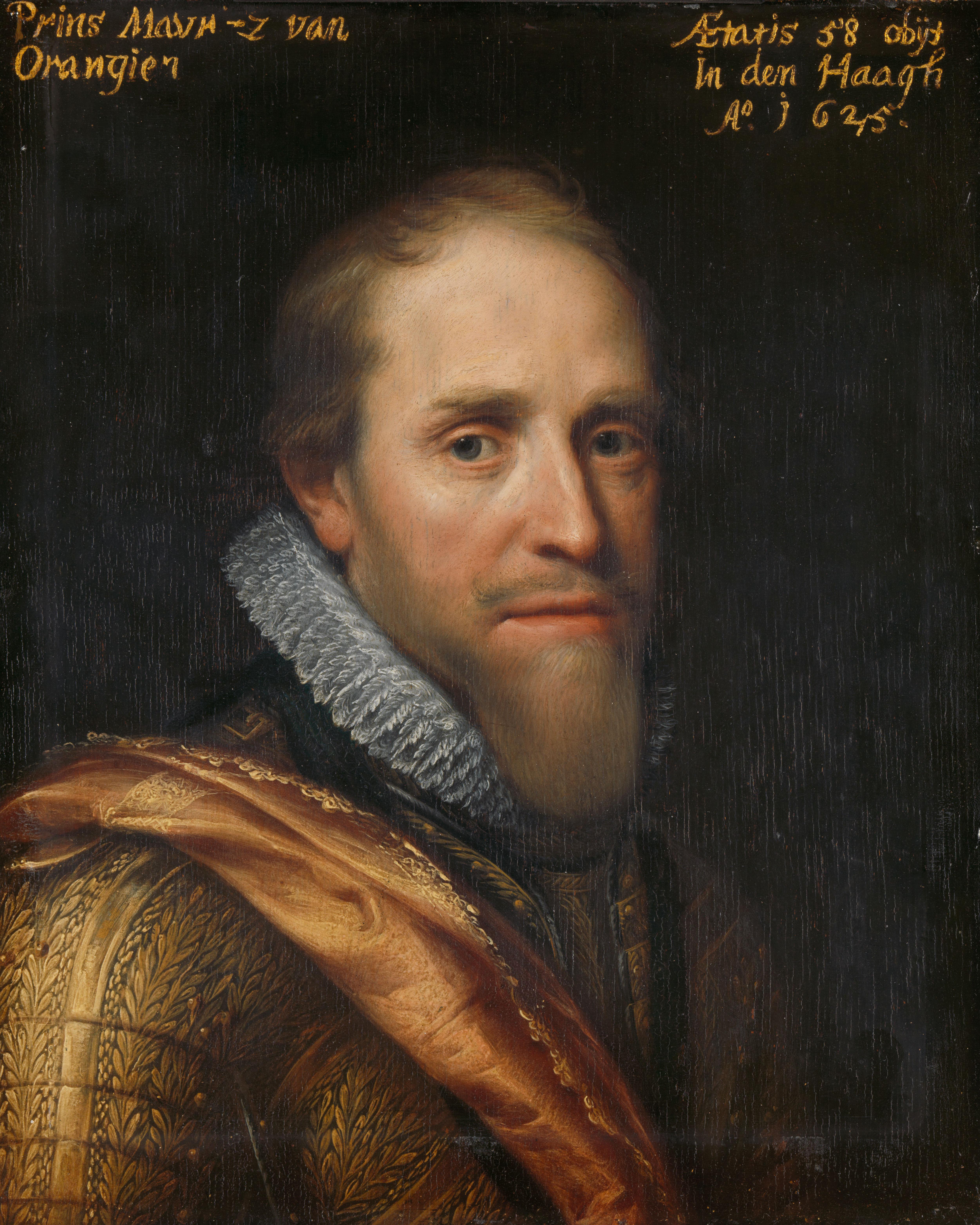 Portrait of Maurits (1567-1625), Prince of Orange