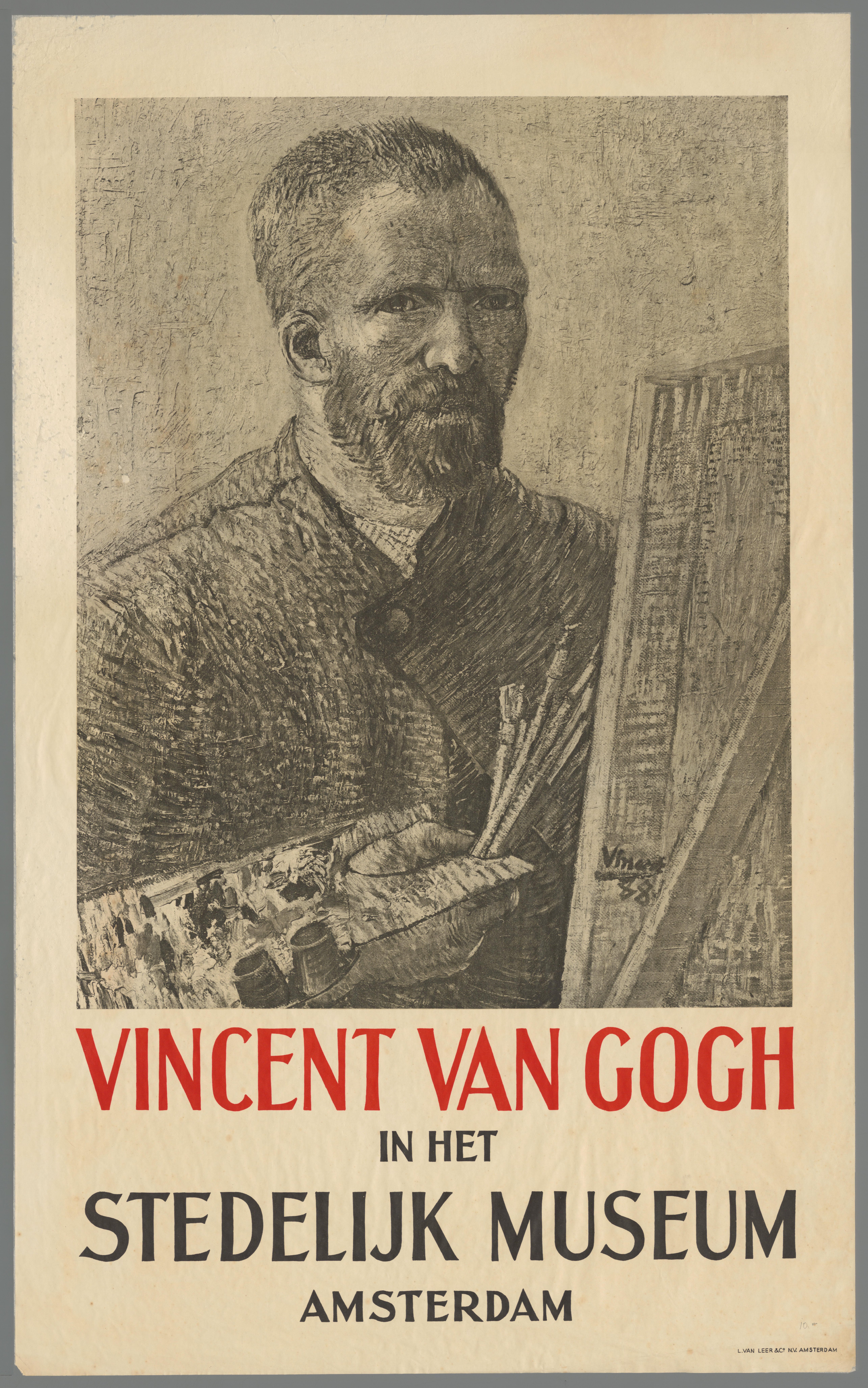 Vincent van Gogh in het Stedelijk Museum Amsterdam