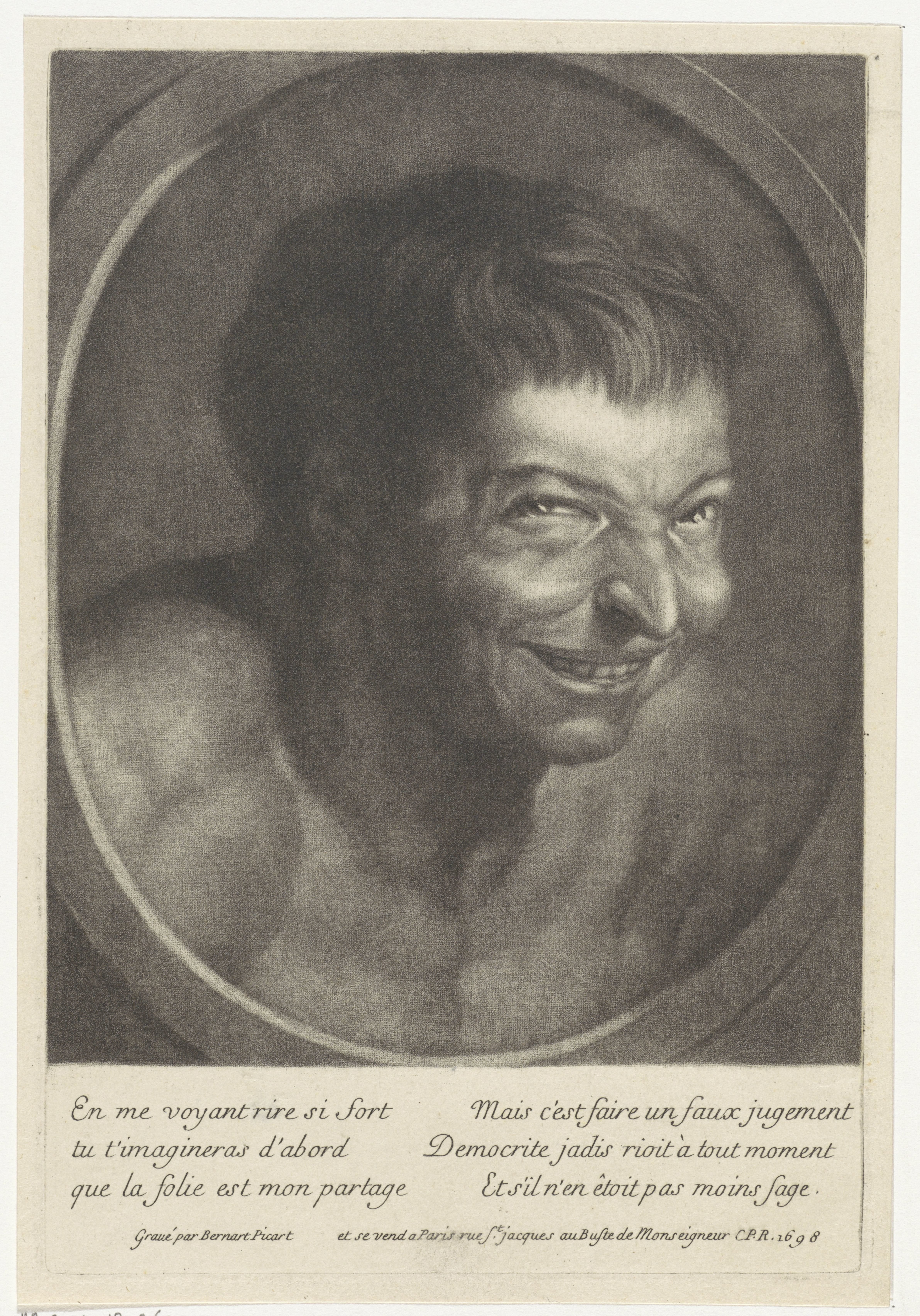 Lachende Democritus