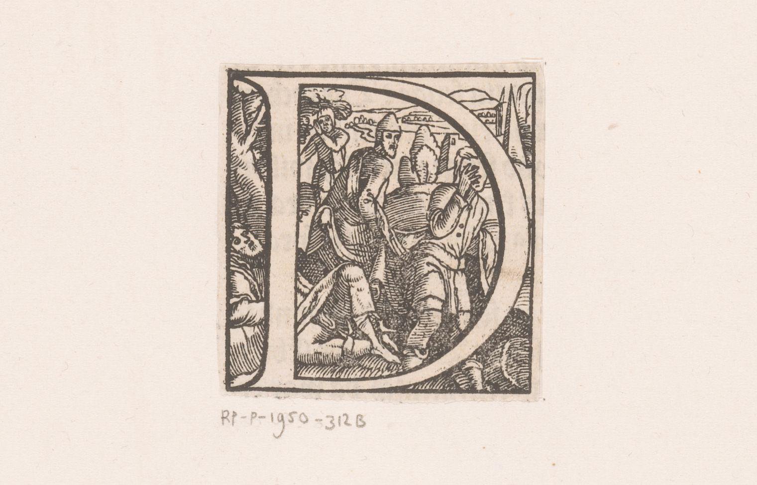 Letter D en de dronkenschap van Noach