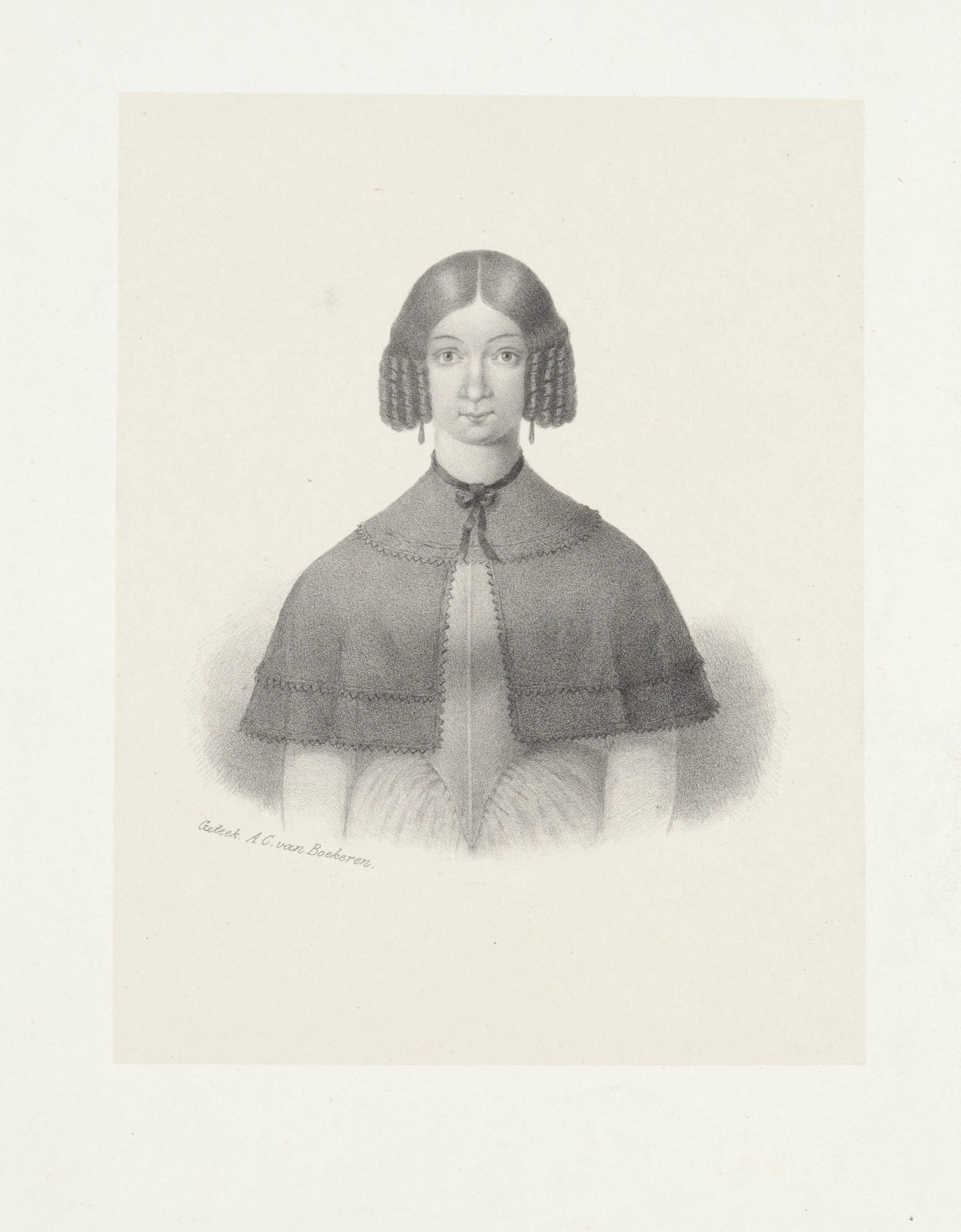 Portret van een onbekende vrouw