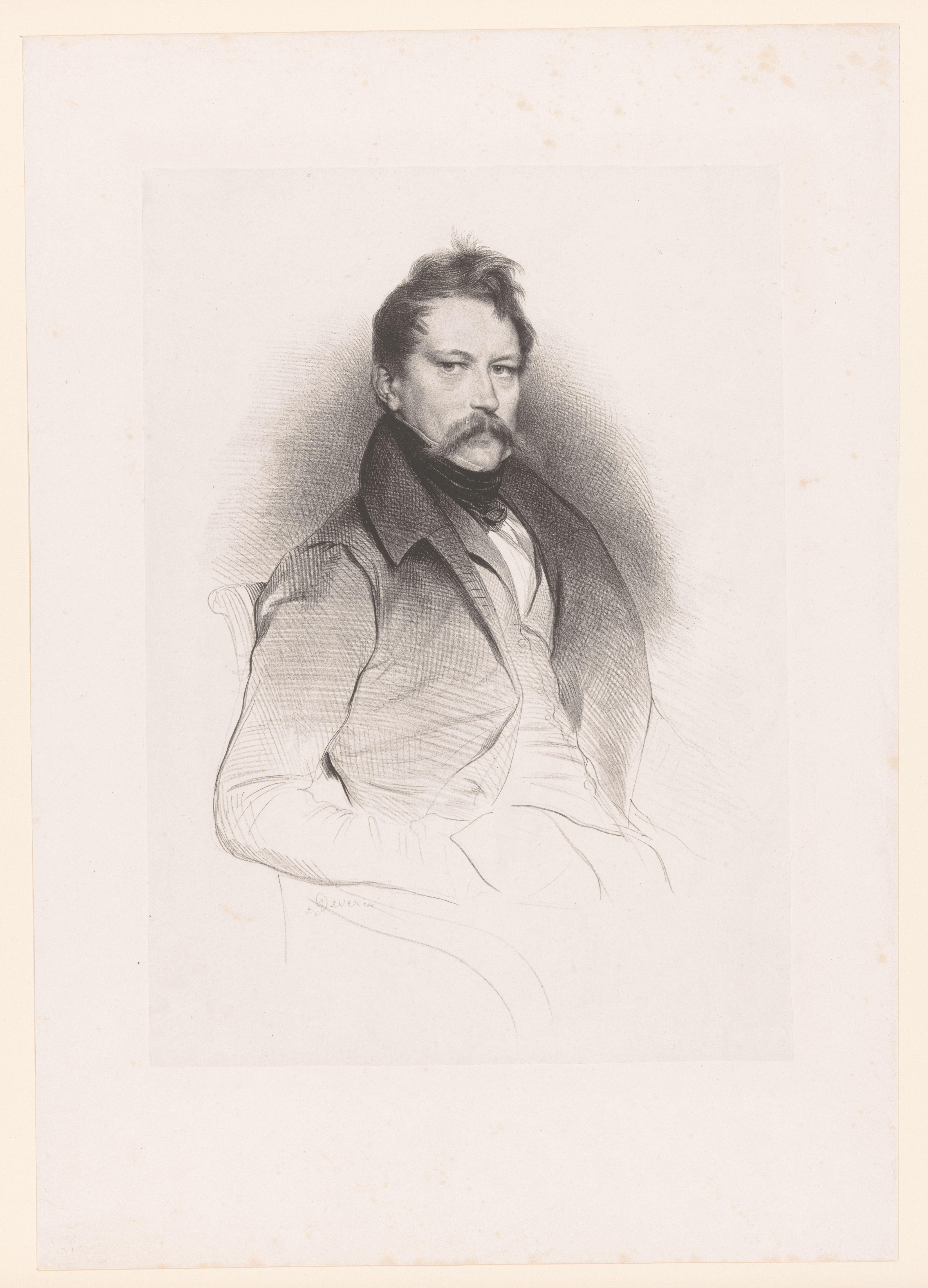Portret van Adolphe Dittmer
