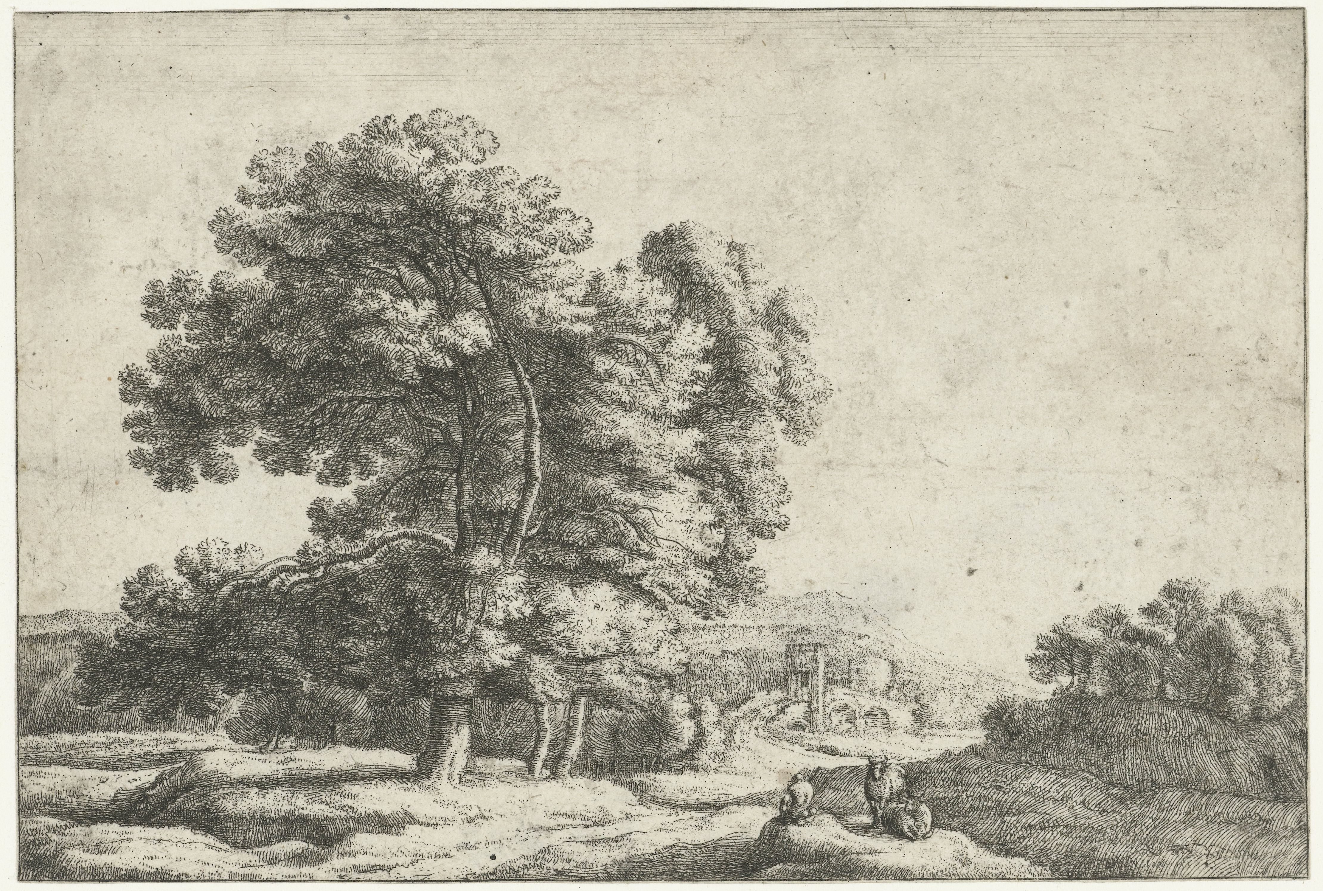 Landschap met een herder