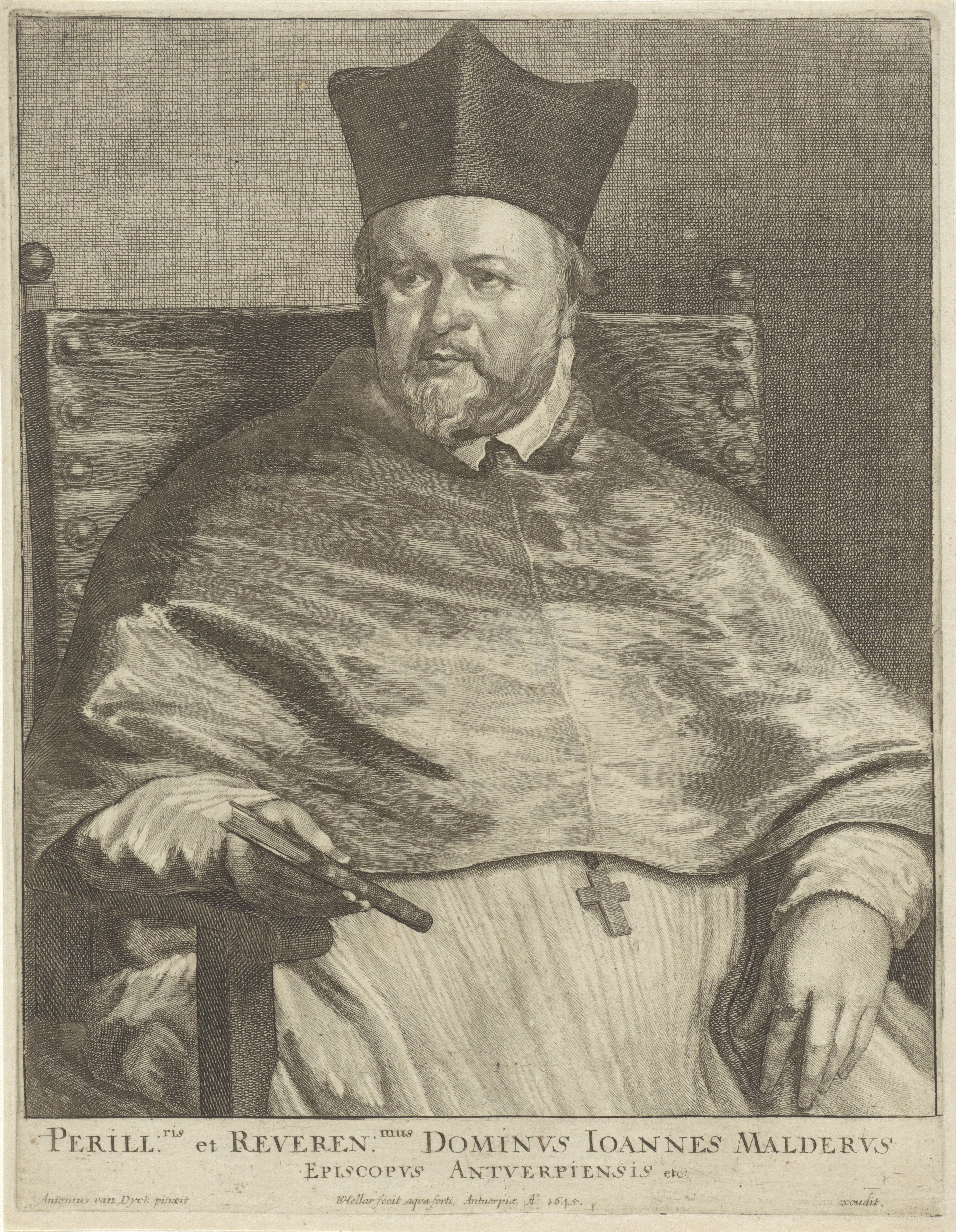 Portret van Johannes Malderus