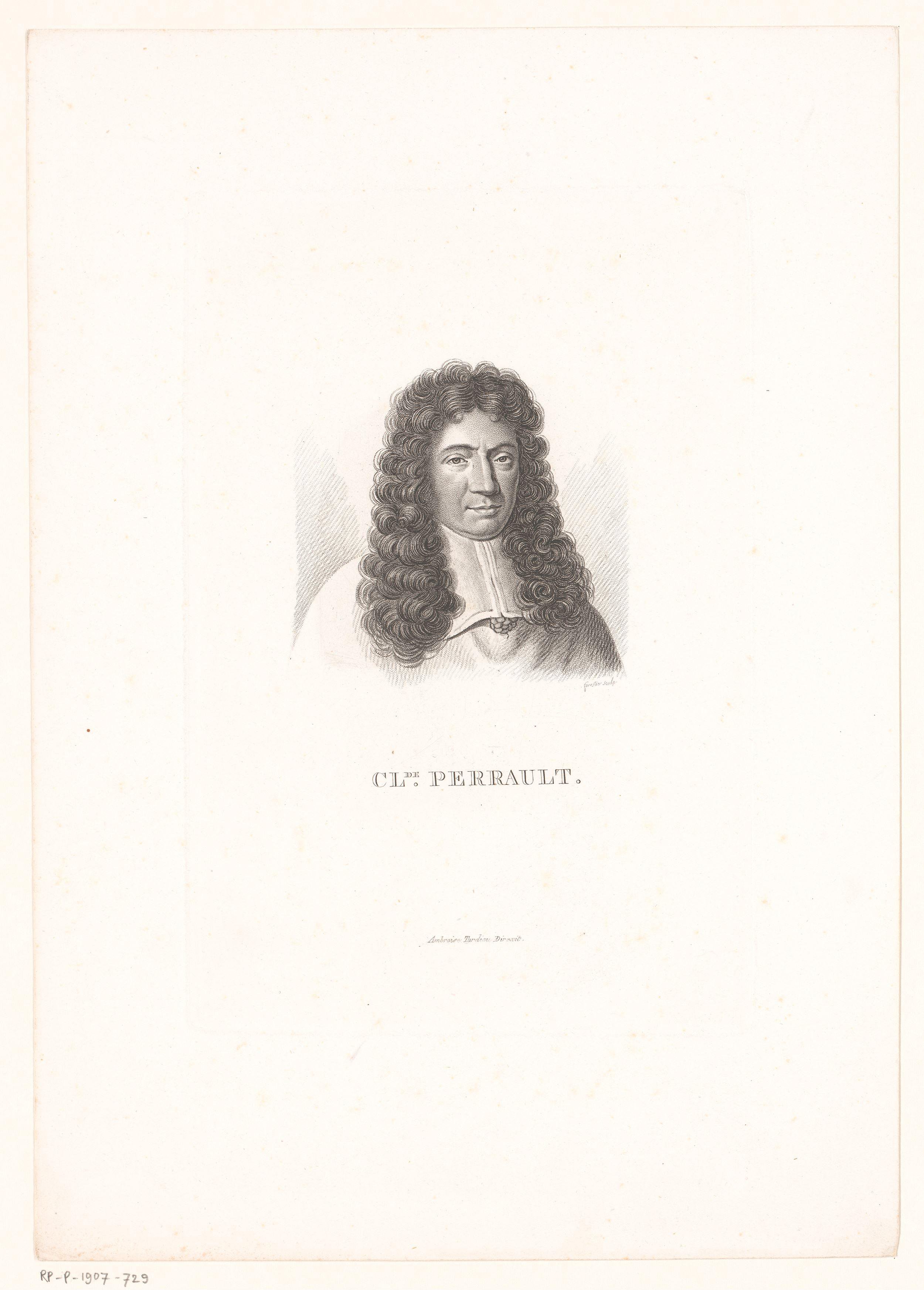 Portret van Claude Perrault