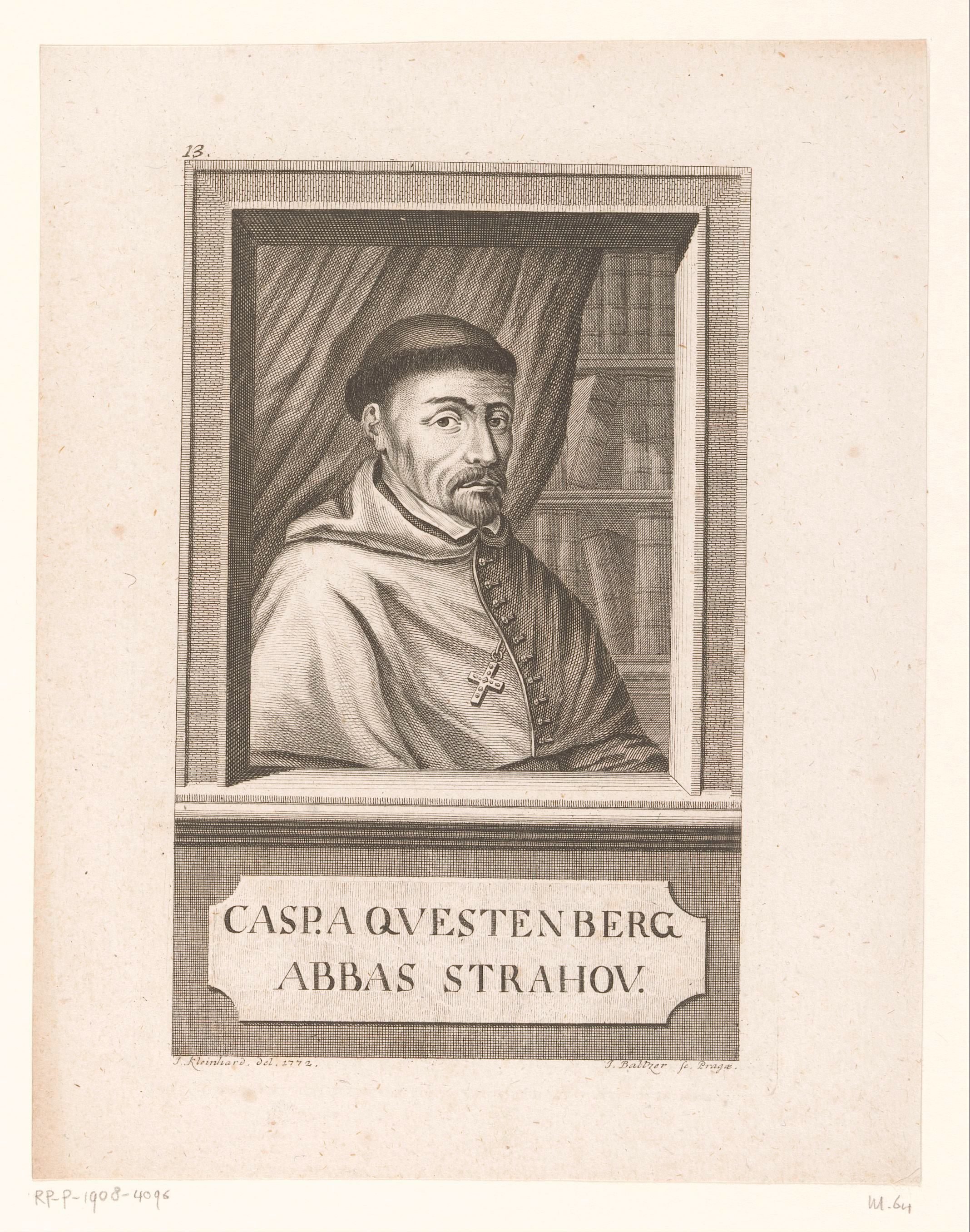 Portret van Kaspar von Questenberg