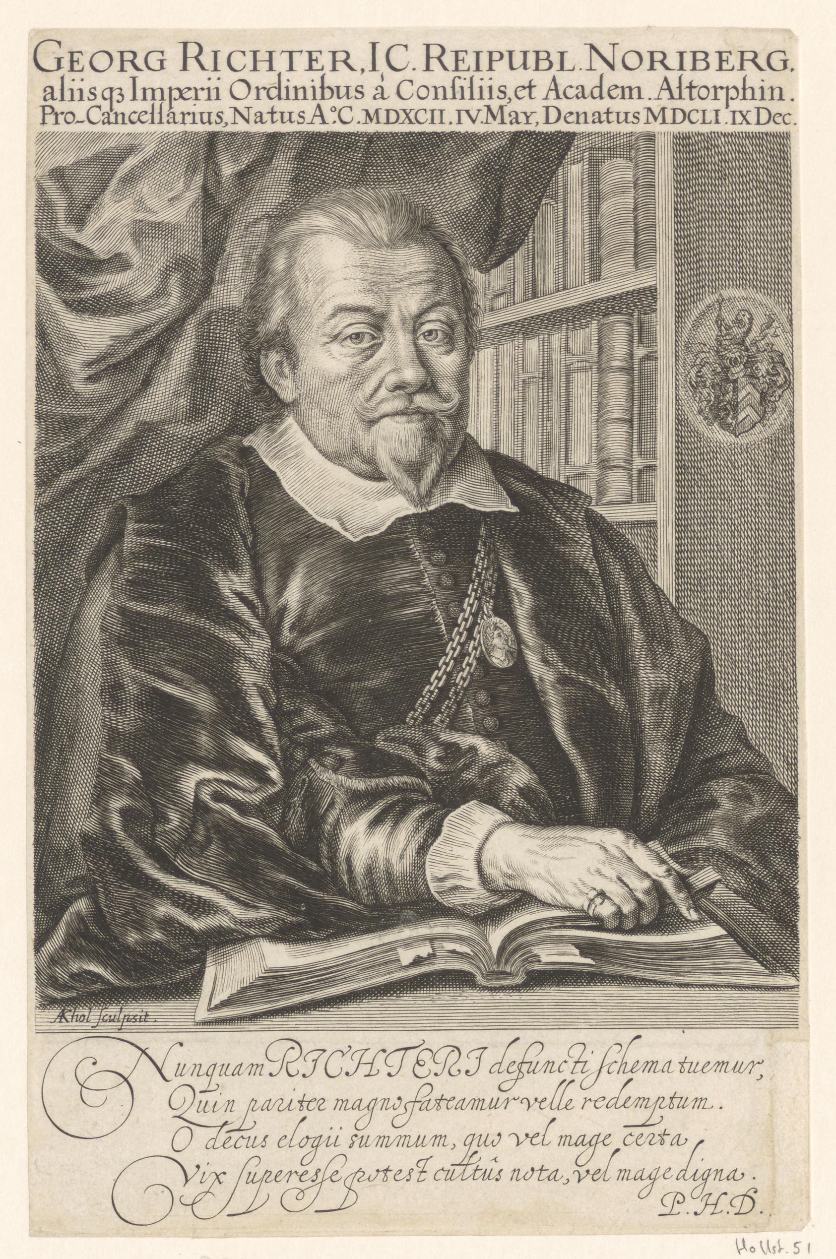 Portret van Georg Richter