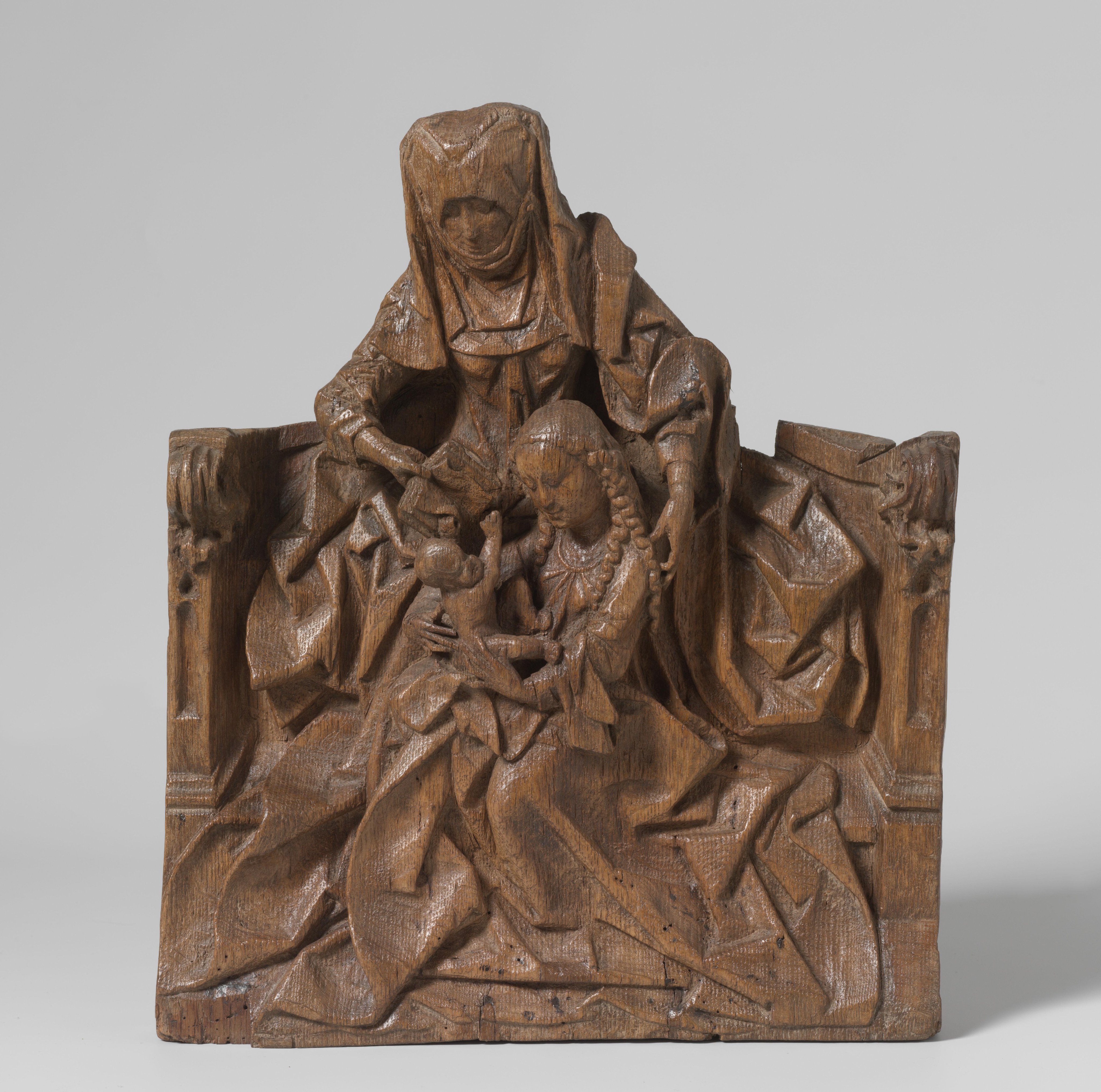 The Virgin and Child with St Anne