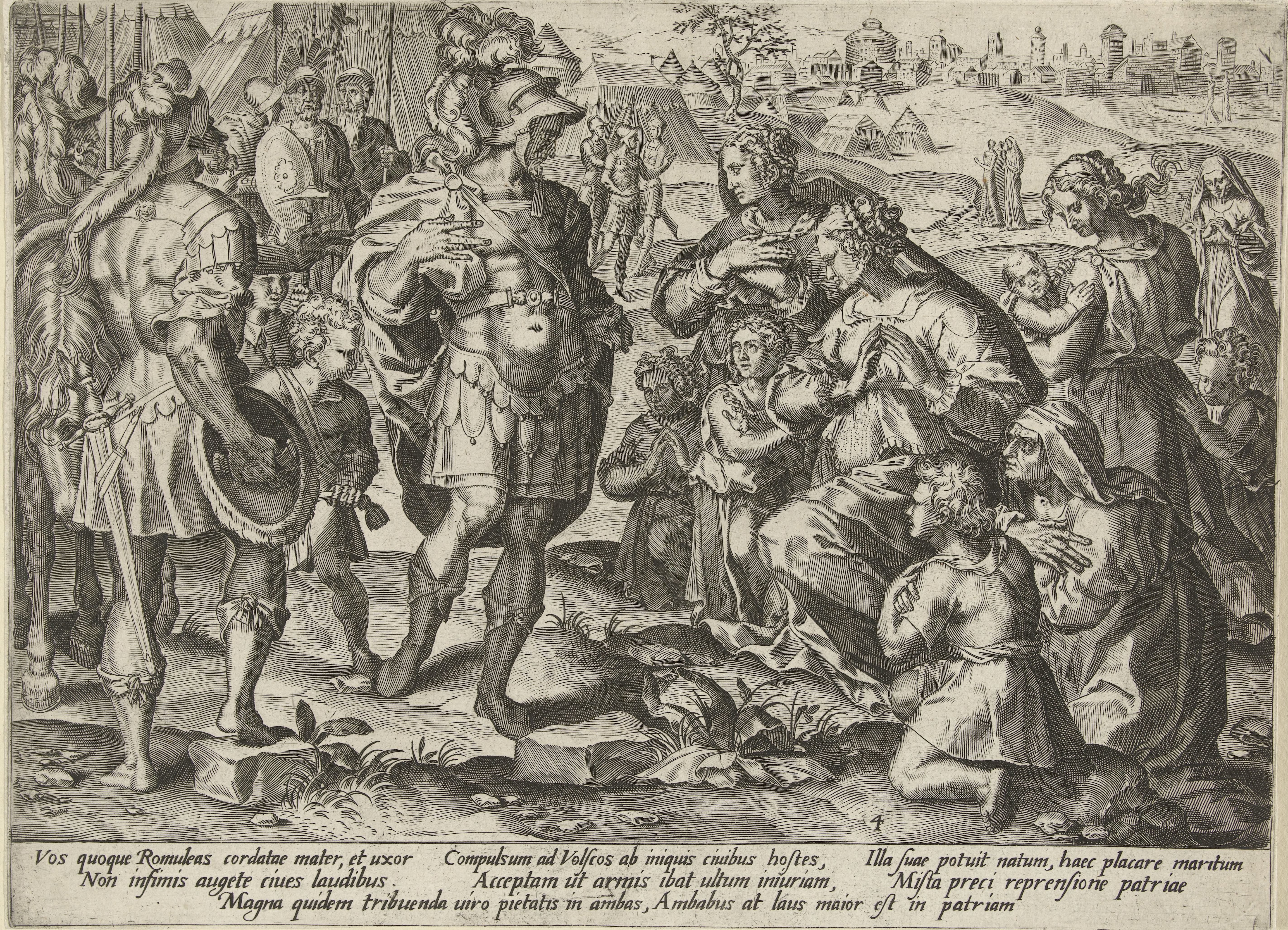 Begroeting van Romulus