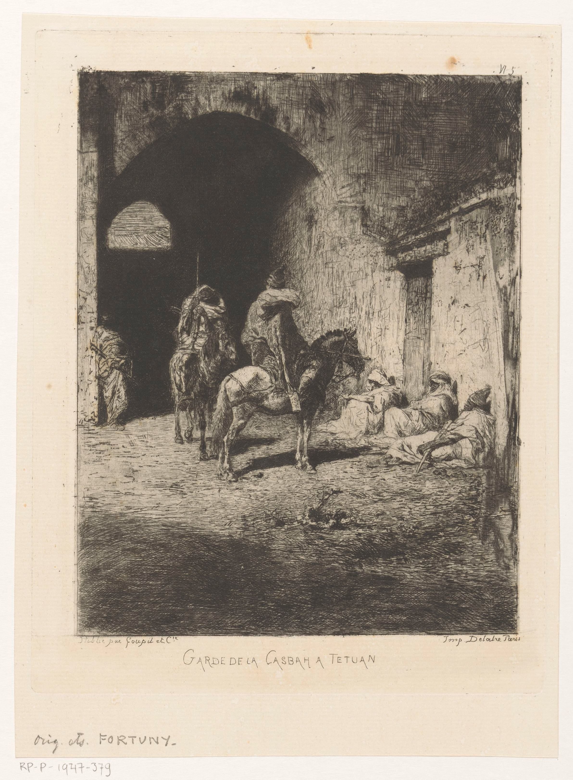 Bewakers van de kasba te Tétouan