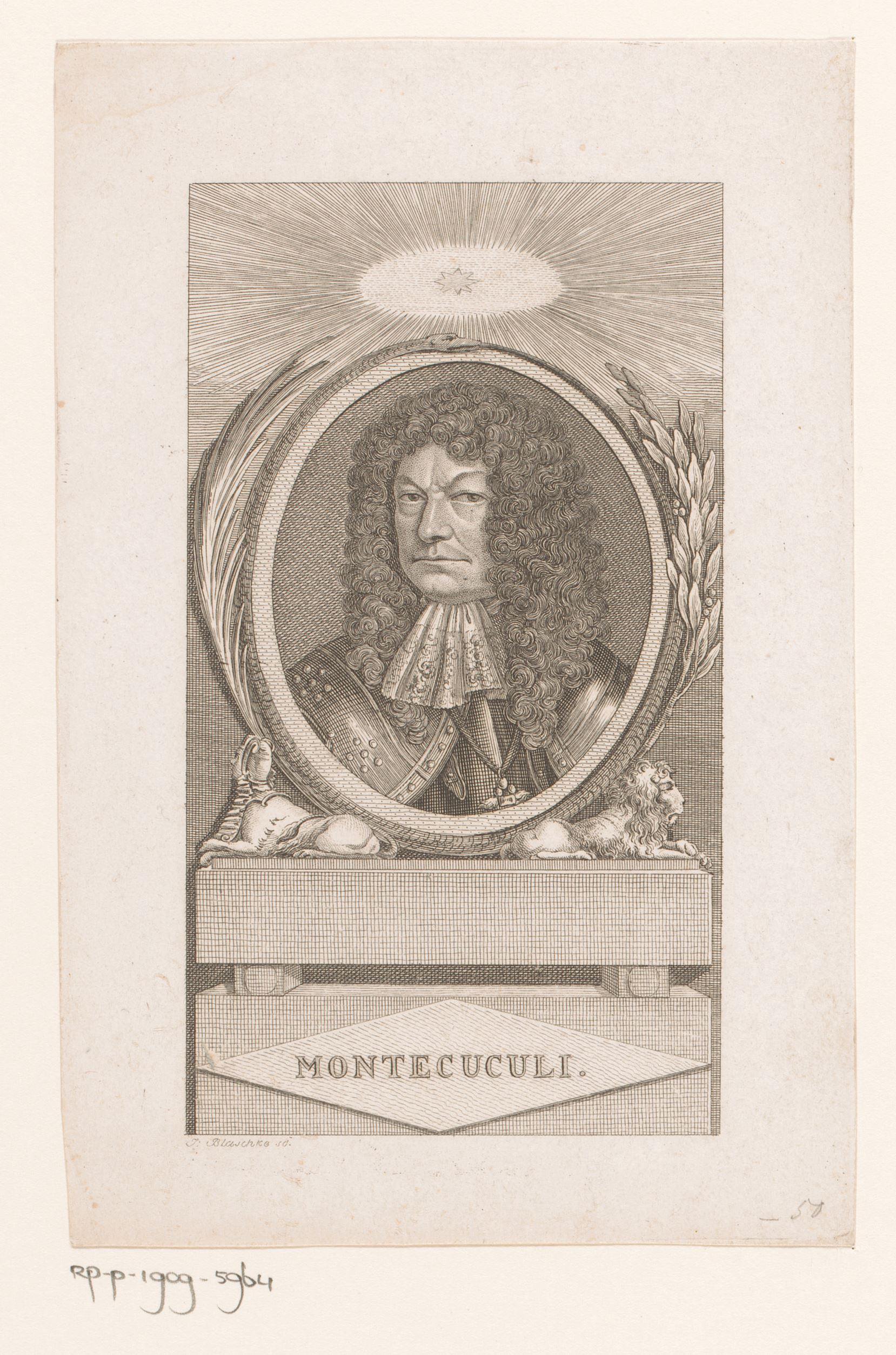 Portret van Raimondo Montecuccoli