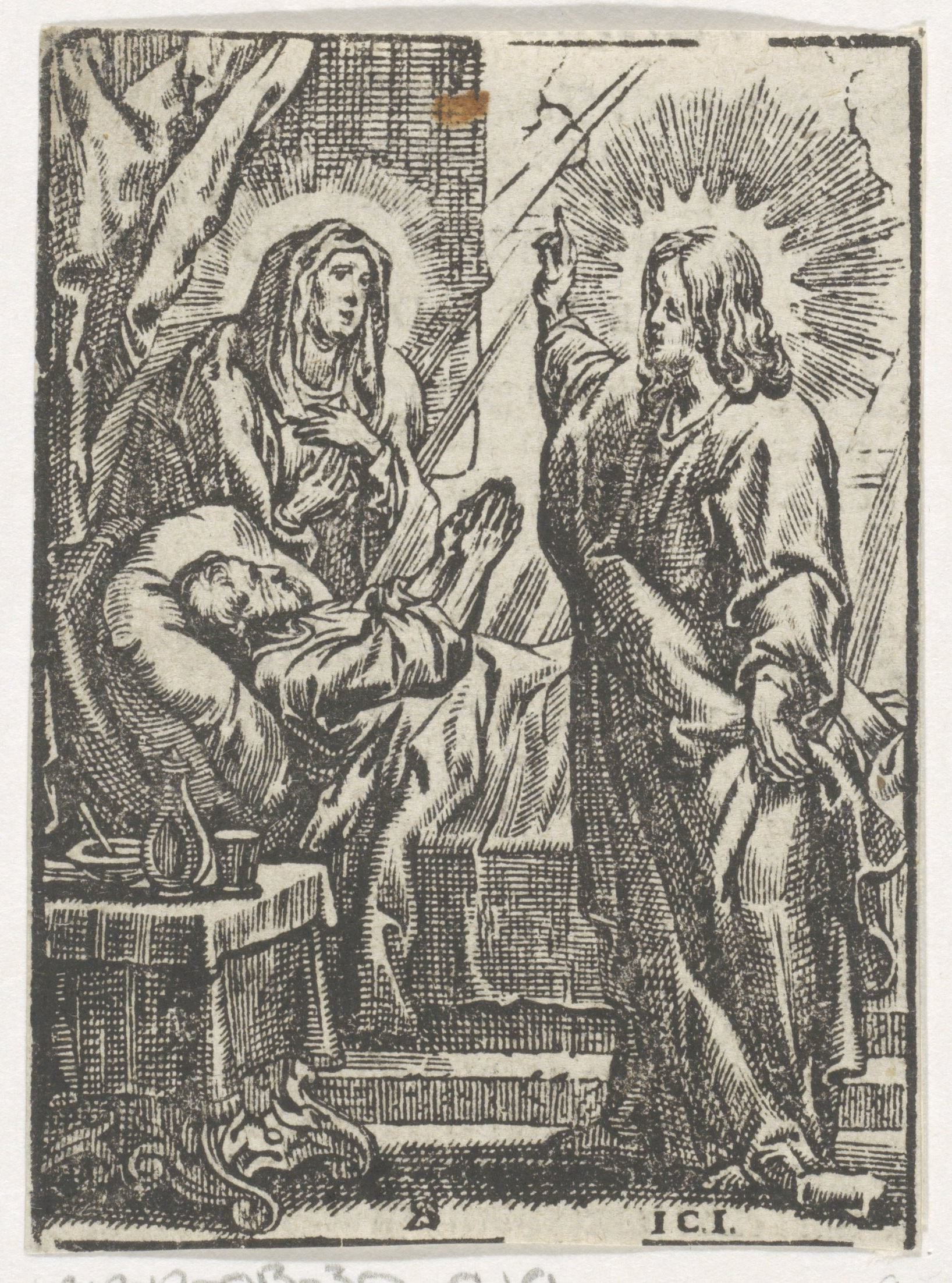 Christus geneest een zieke
