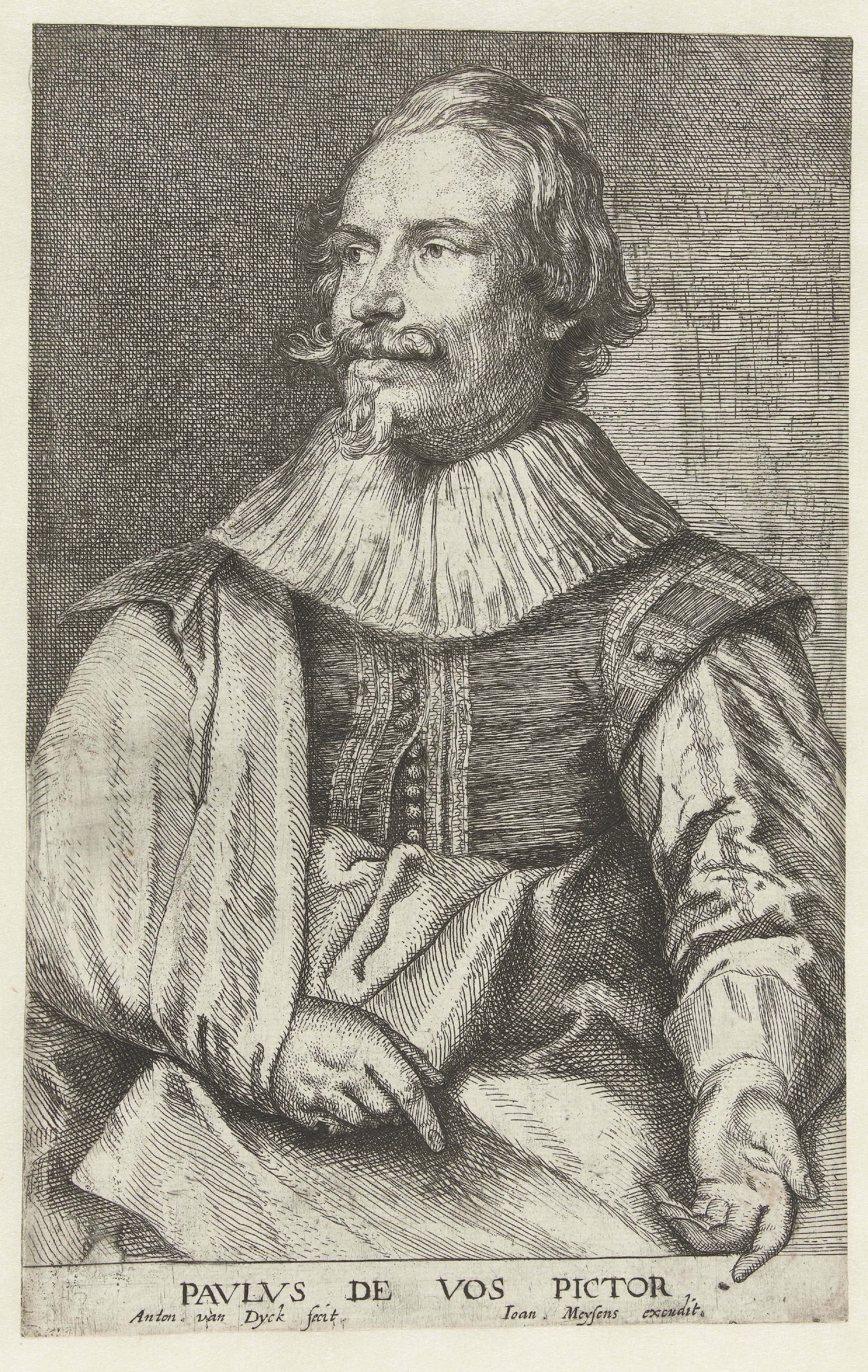 Portret van Paul de Vos