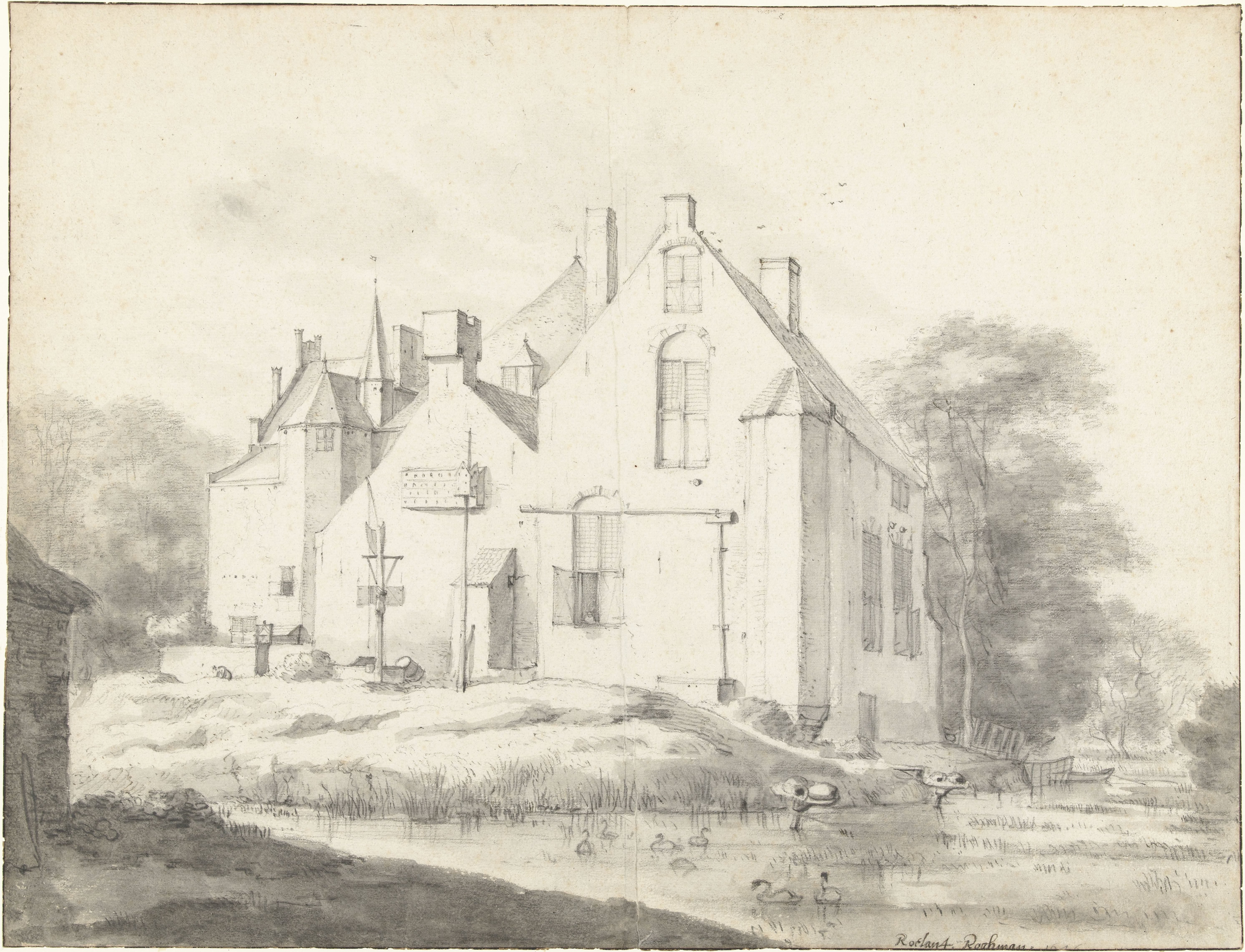 View of Kasteel Raaphorst, Seen from the South-west (?)