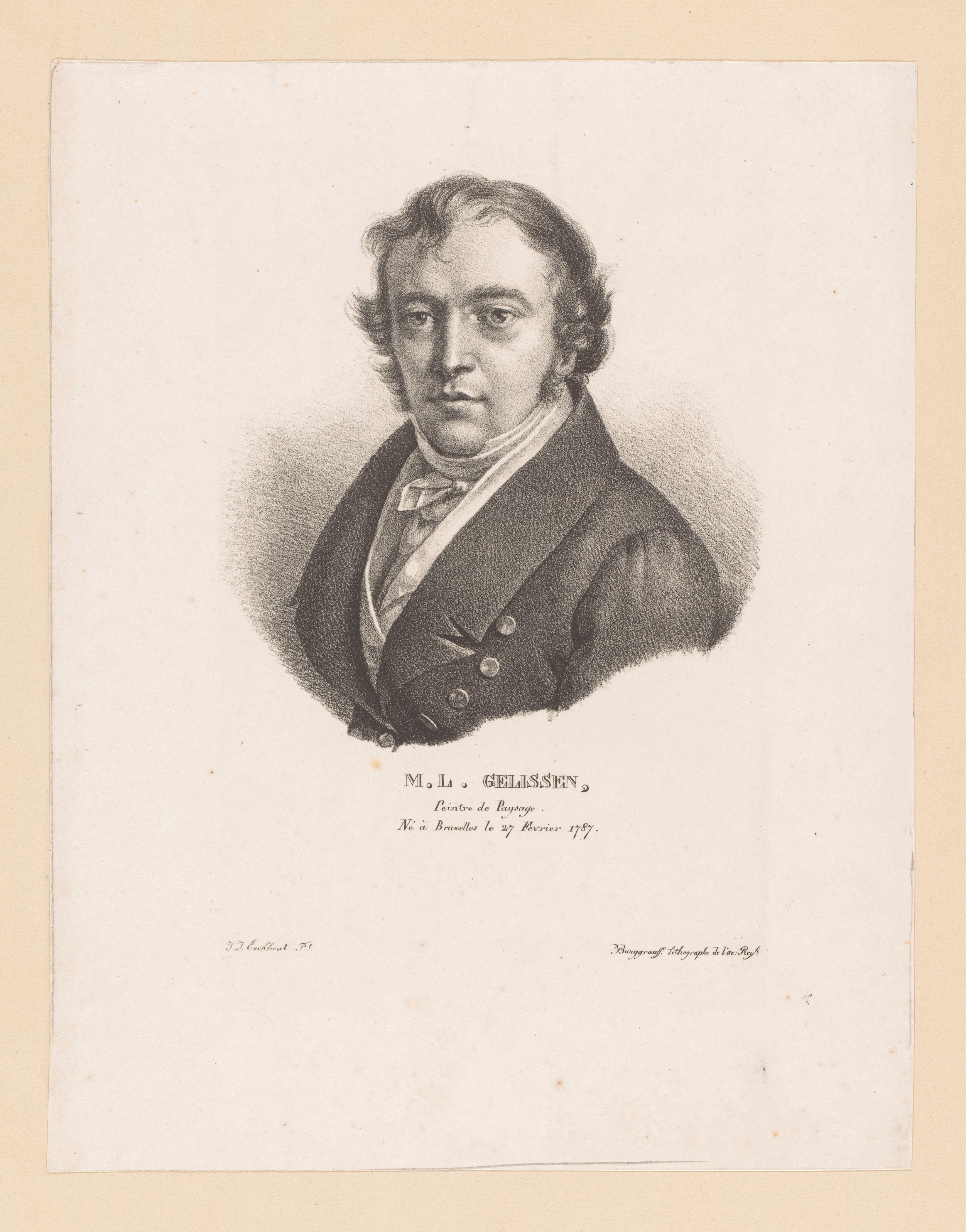 Portret van Maximilien Lambert Gelissen