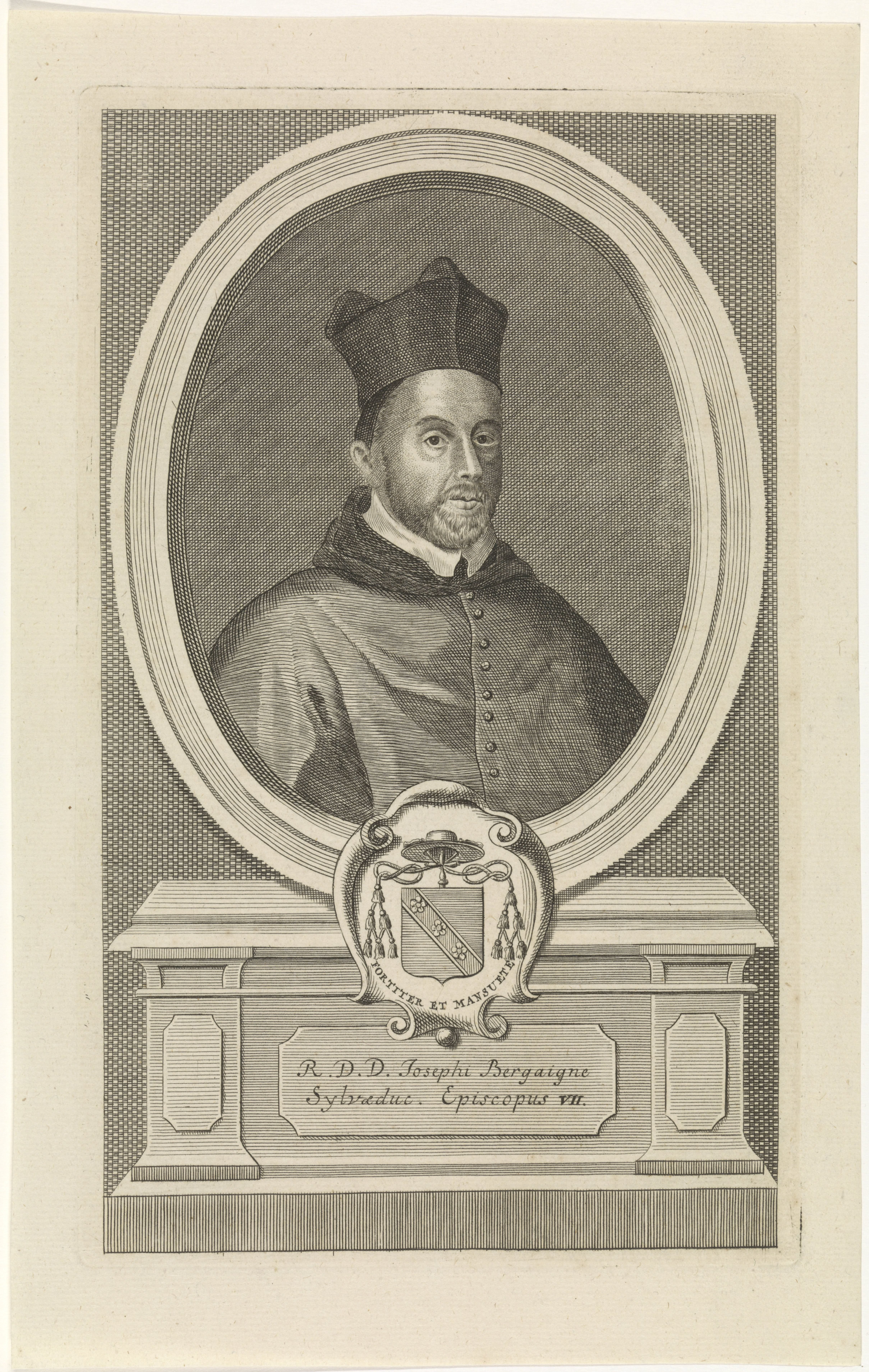 Portret van Joseph de Bergaigne