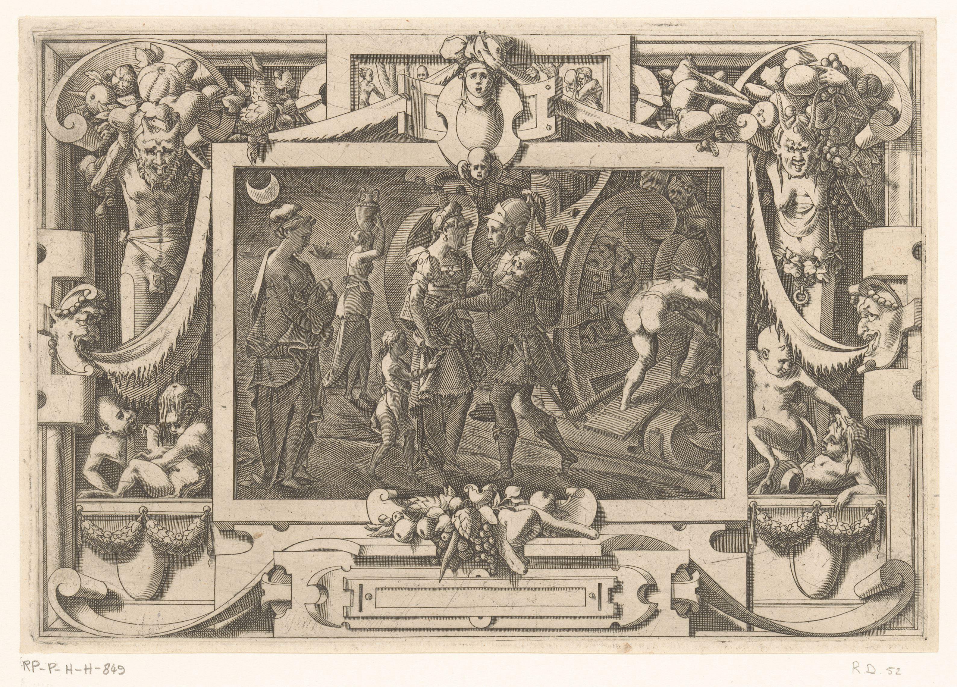 Medea gaat met Jason aan boord van de Argo