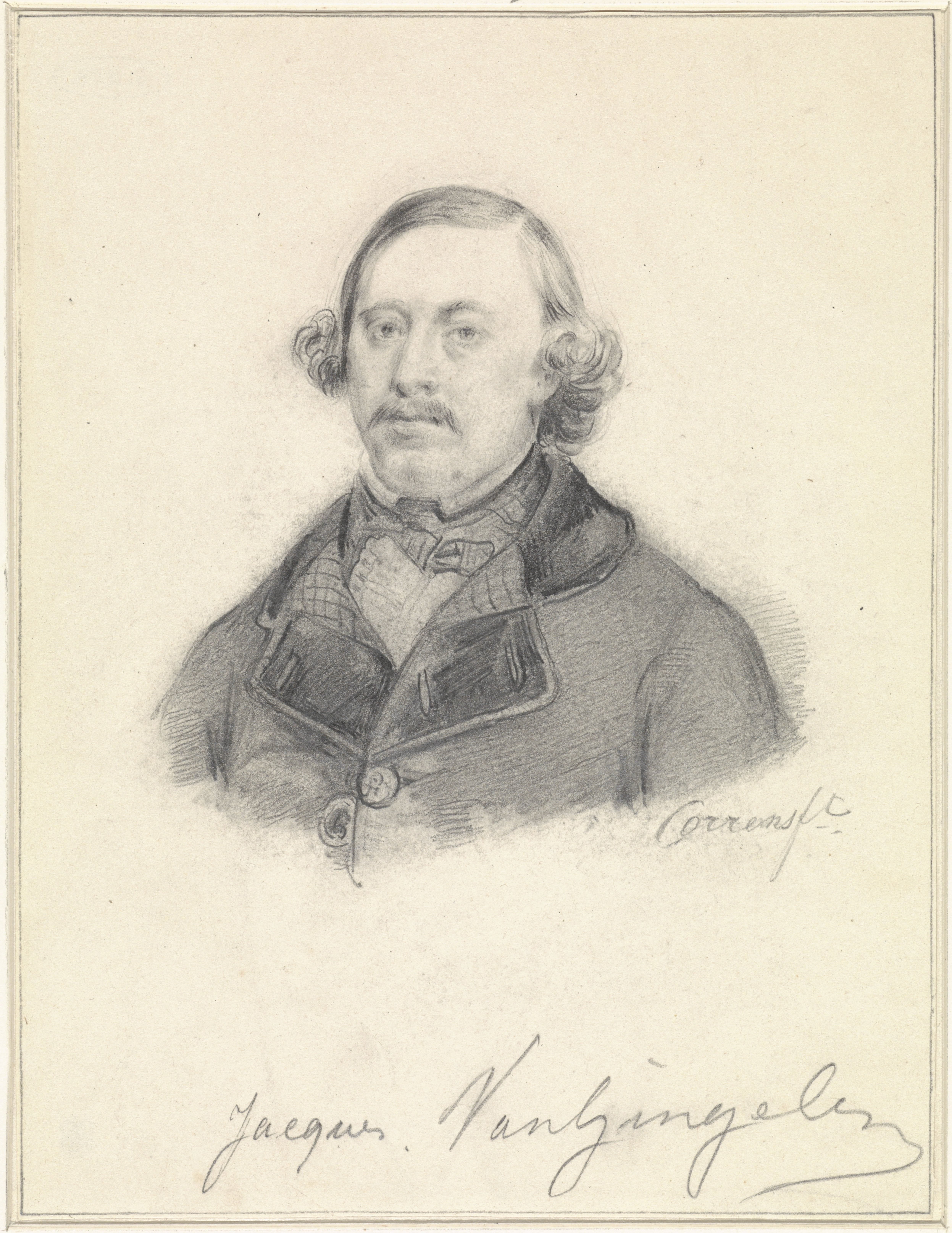 Portret van Jacques Van Gingelen