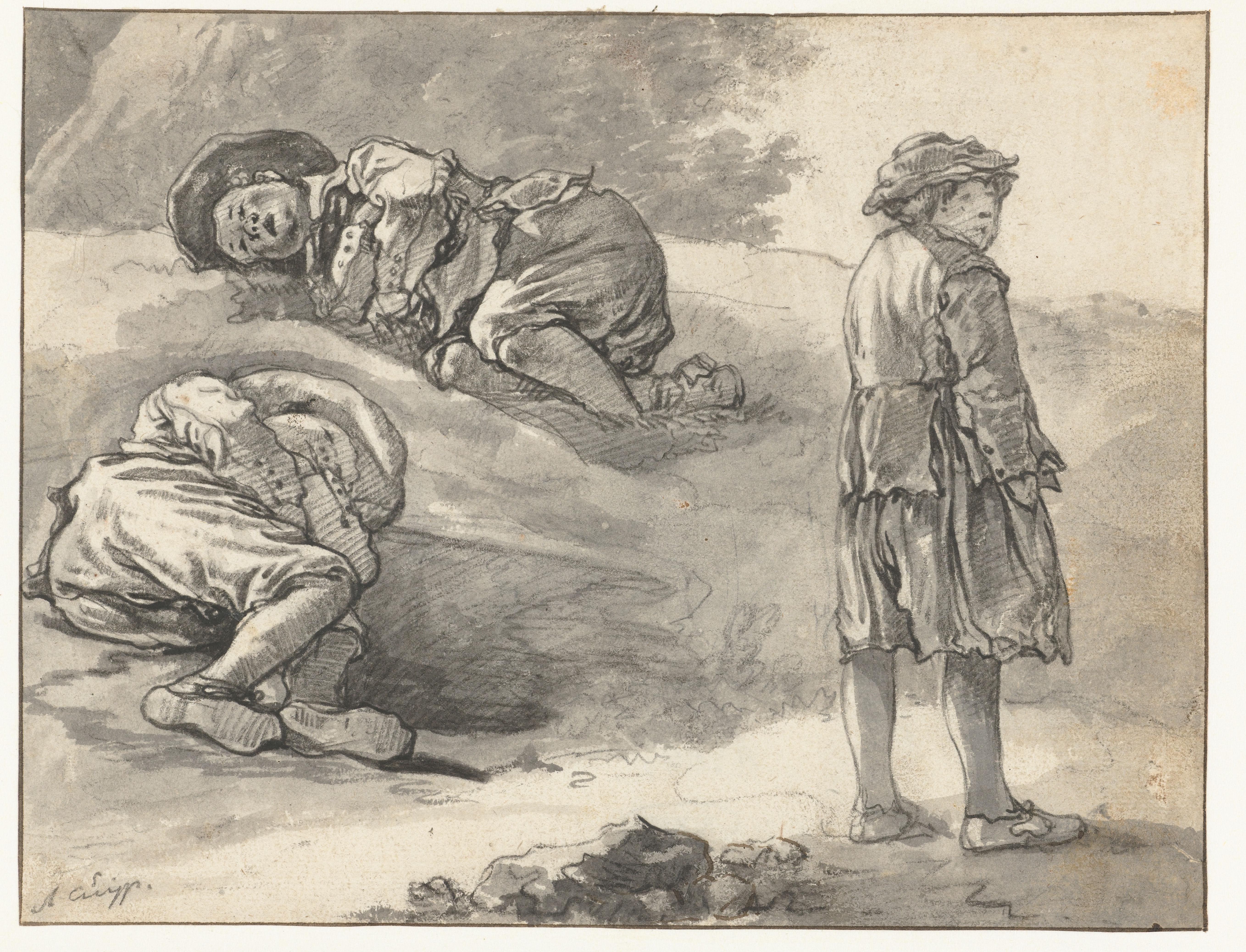 Three Studies of a little Shepherd