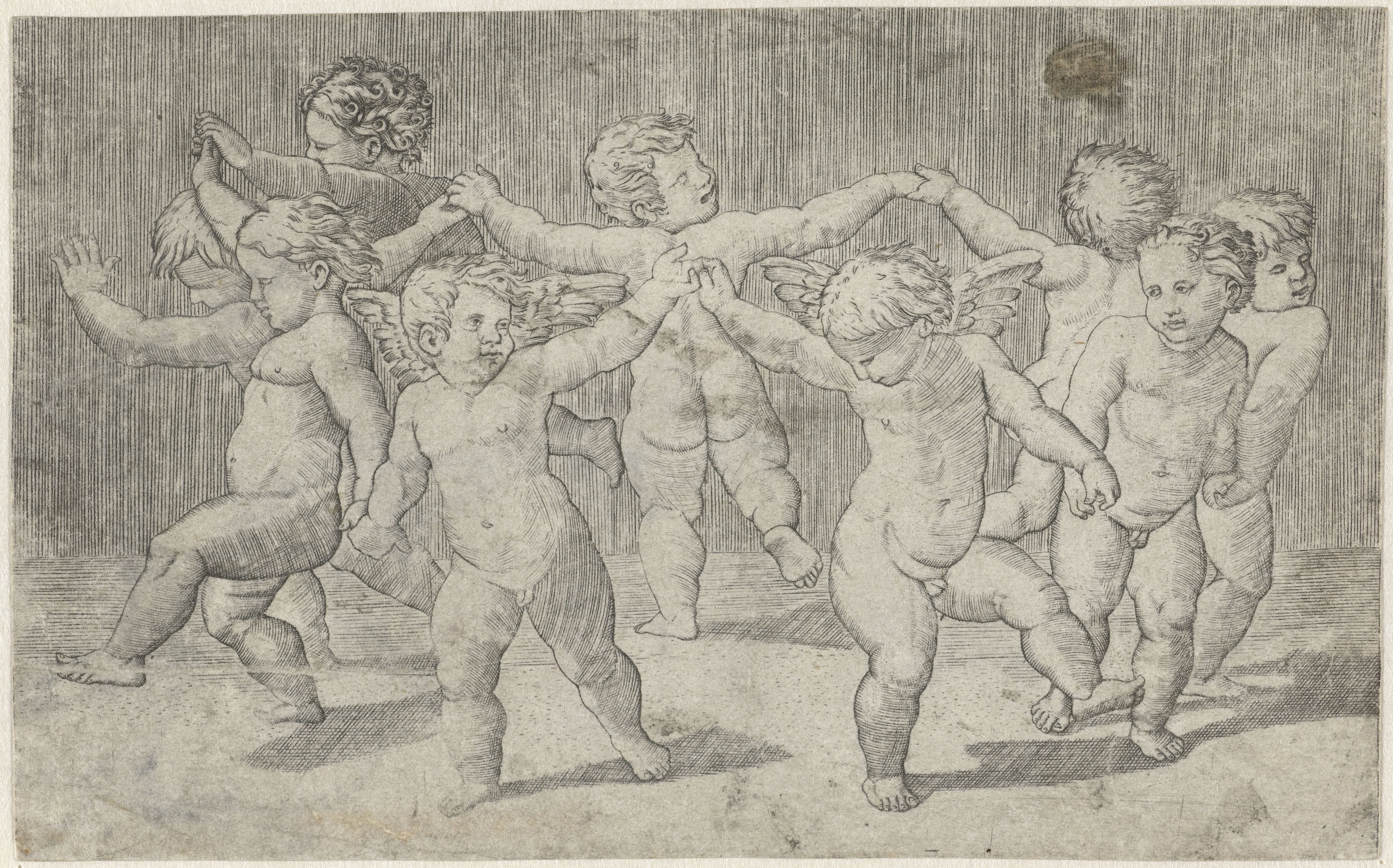 Dansende putti