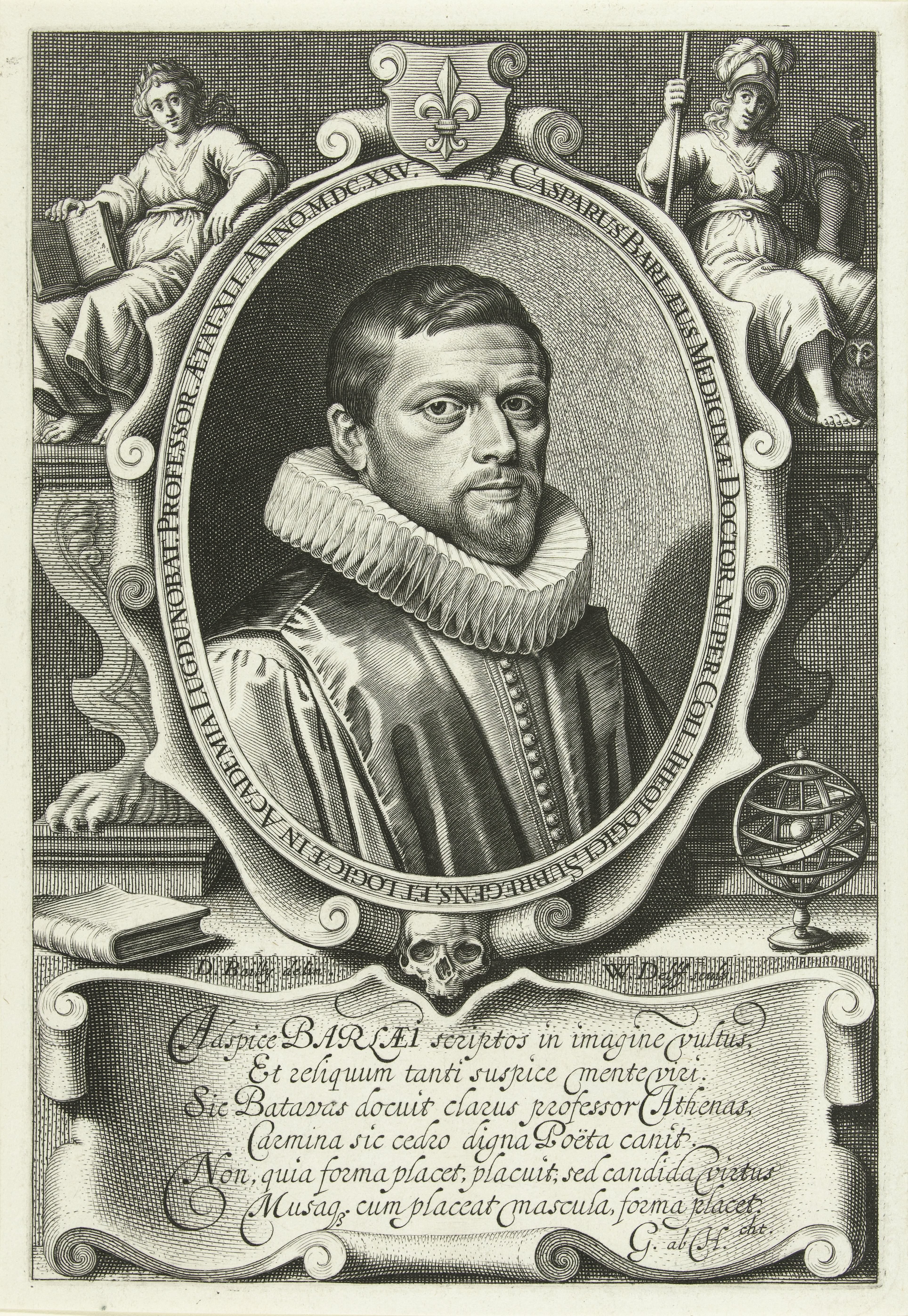Portret van Caspar van Baerle