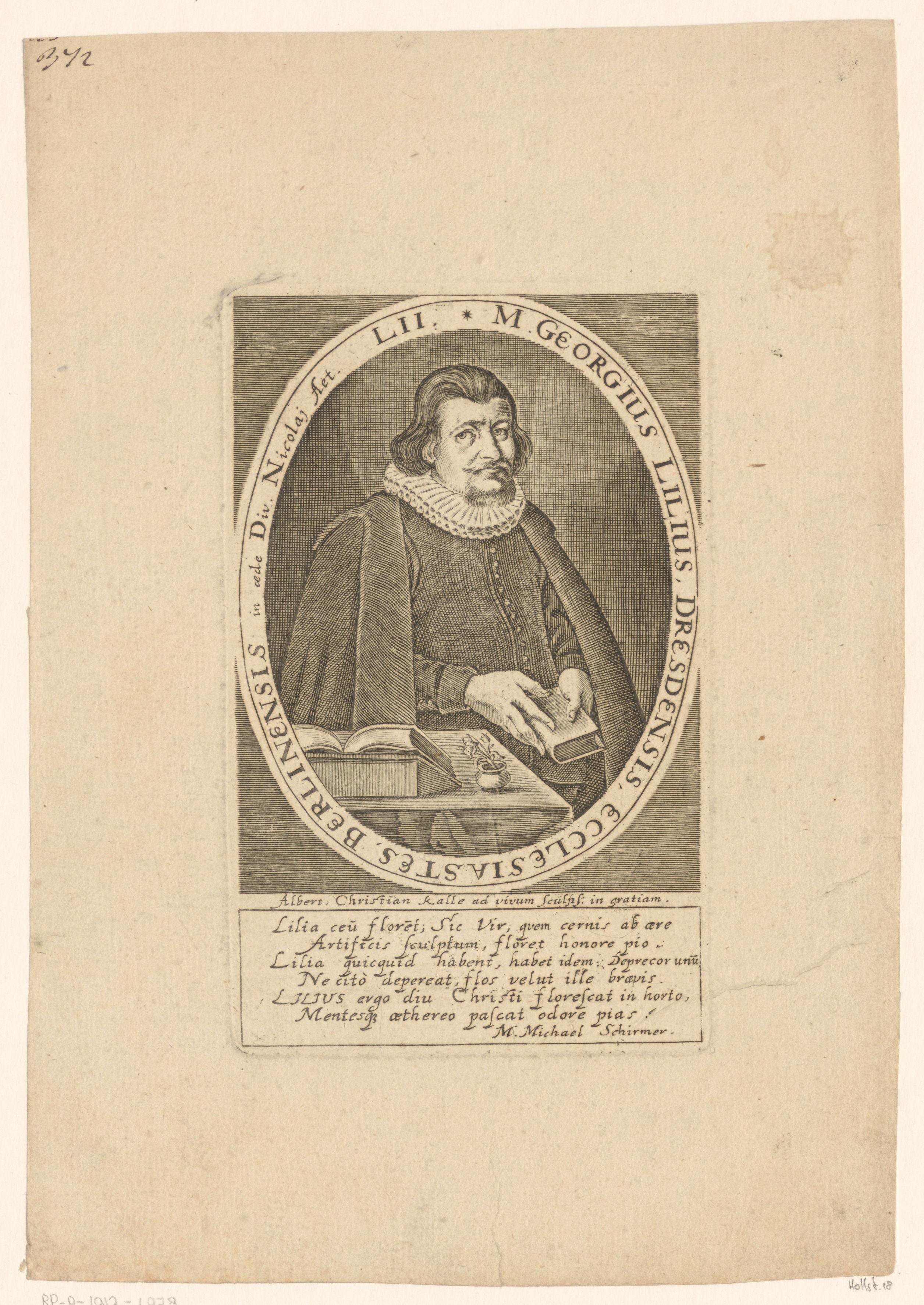 Portret van Georg Lilien