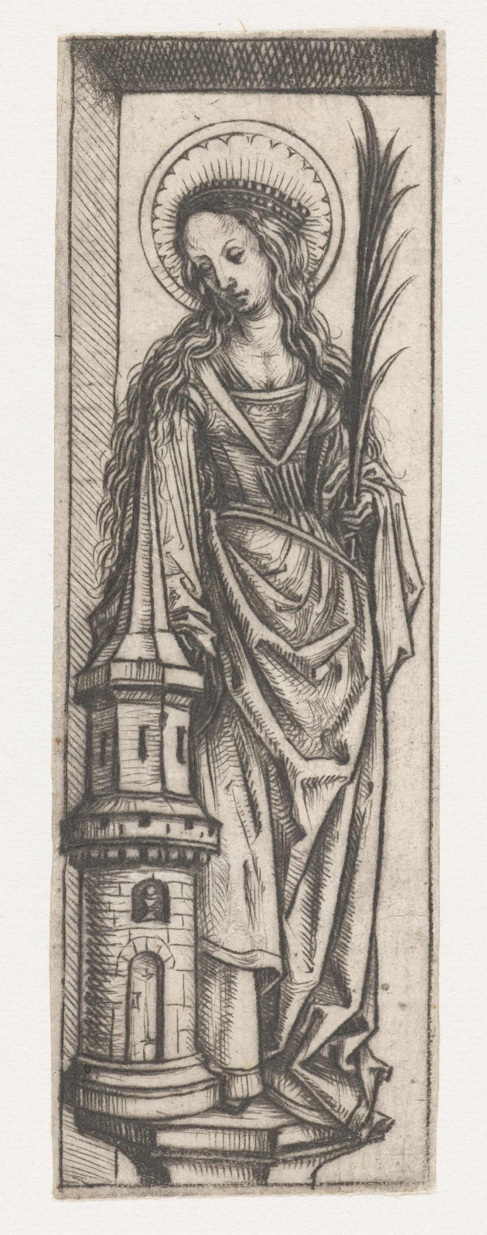 Heilige Barbara (kleine versie)