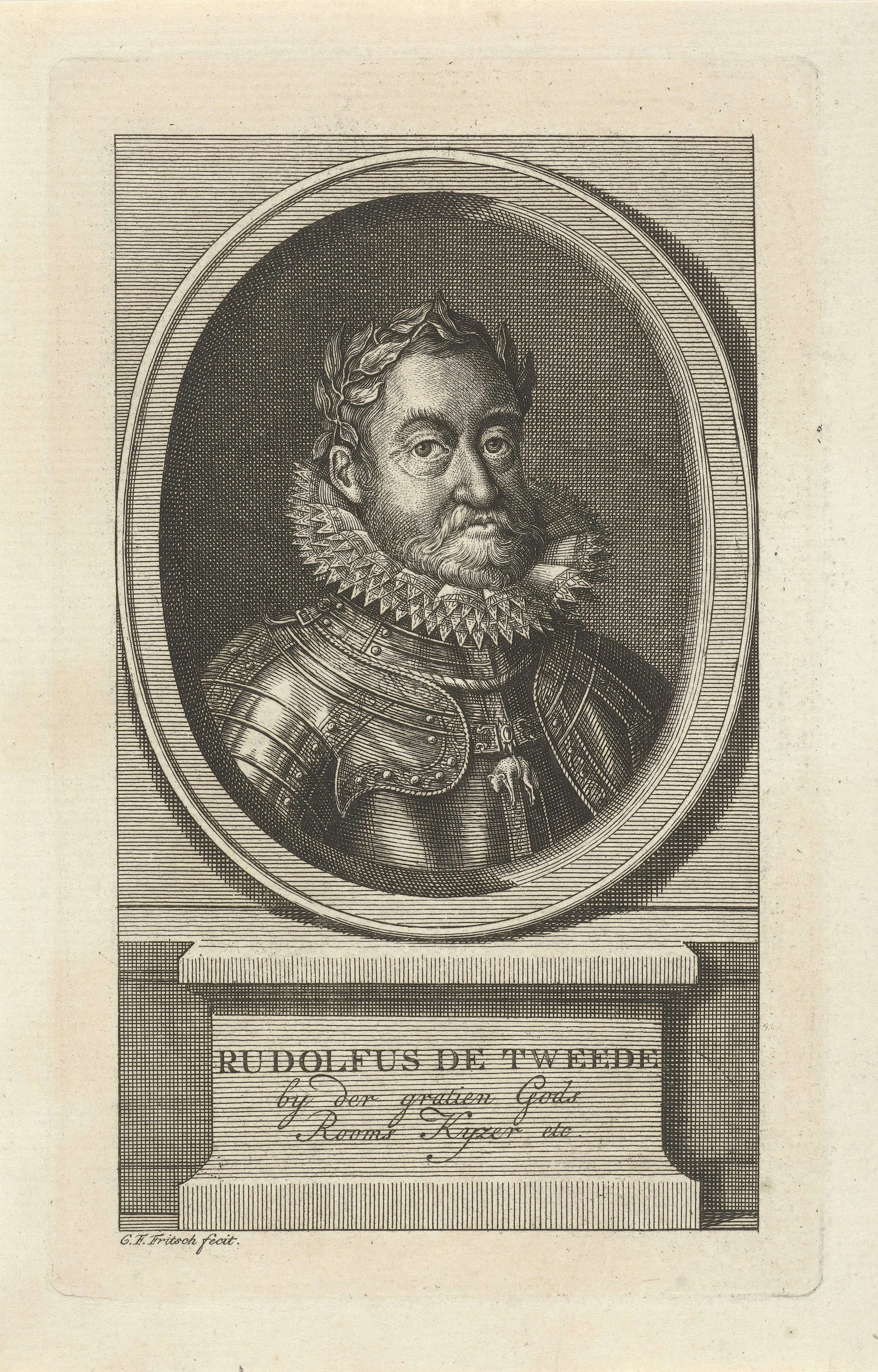 Portret van Rudolf II van Habsburg, Duits keizer