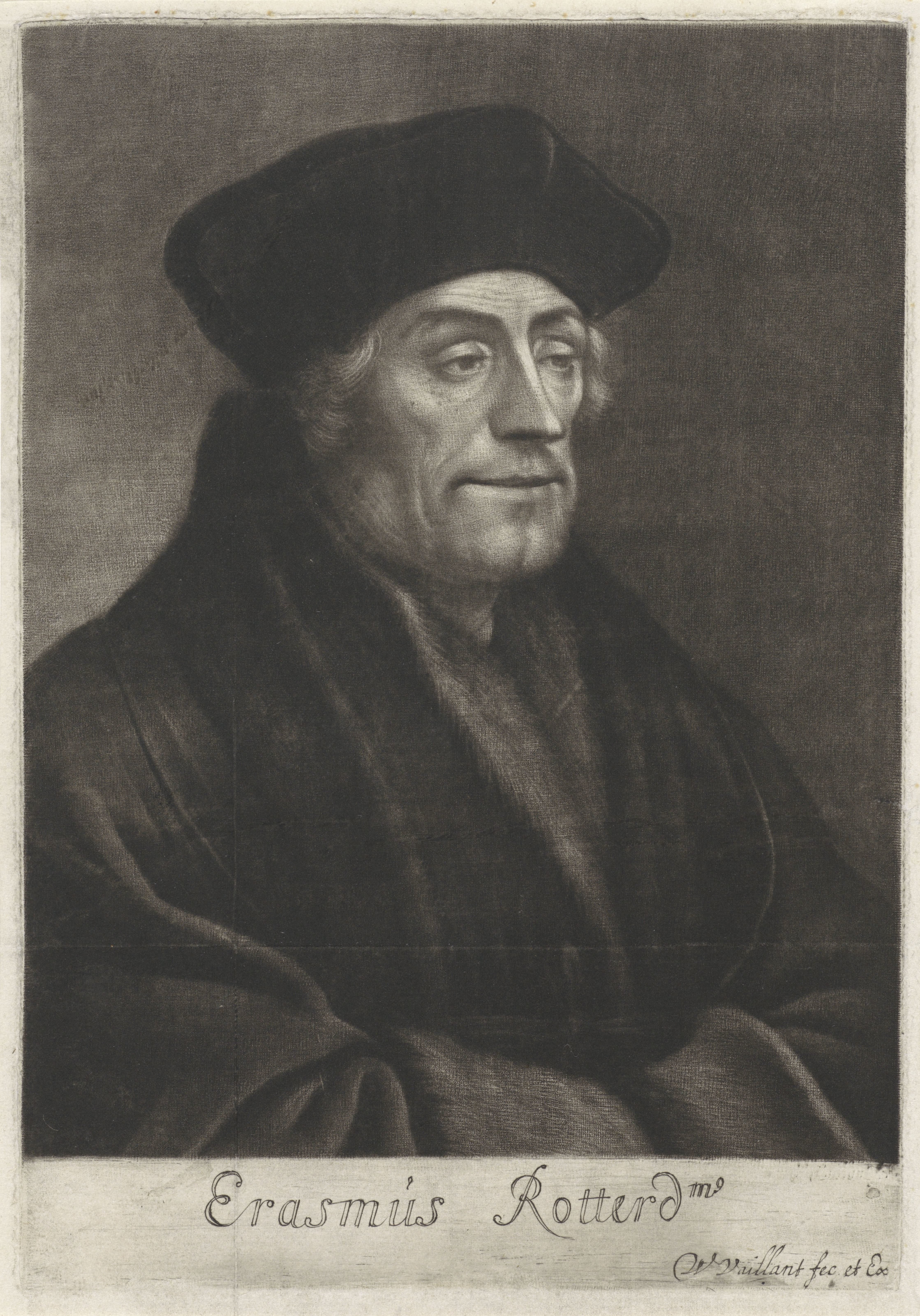 Portret van Desiderius Erasmus